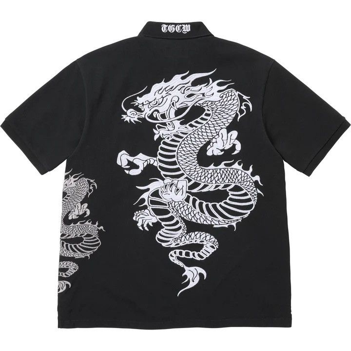 Supreme × The Great China Wall Supreme The Great China Wall Dragon Polo Black SS26 Size US L / EU 52-54 / 3 - 2 Thumbnail