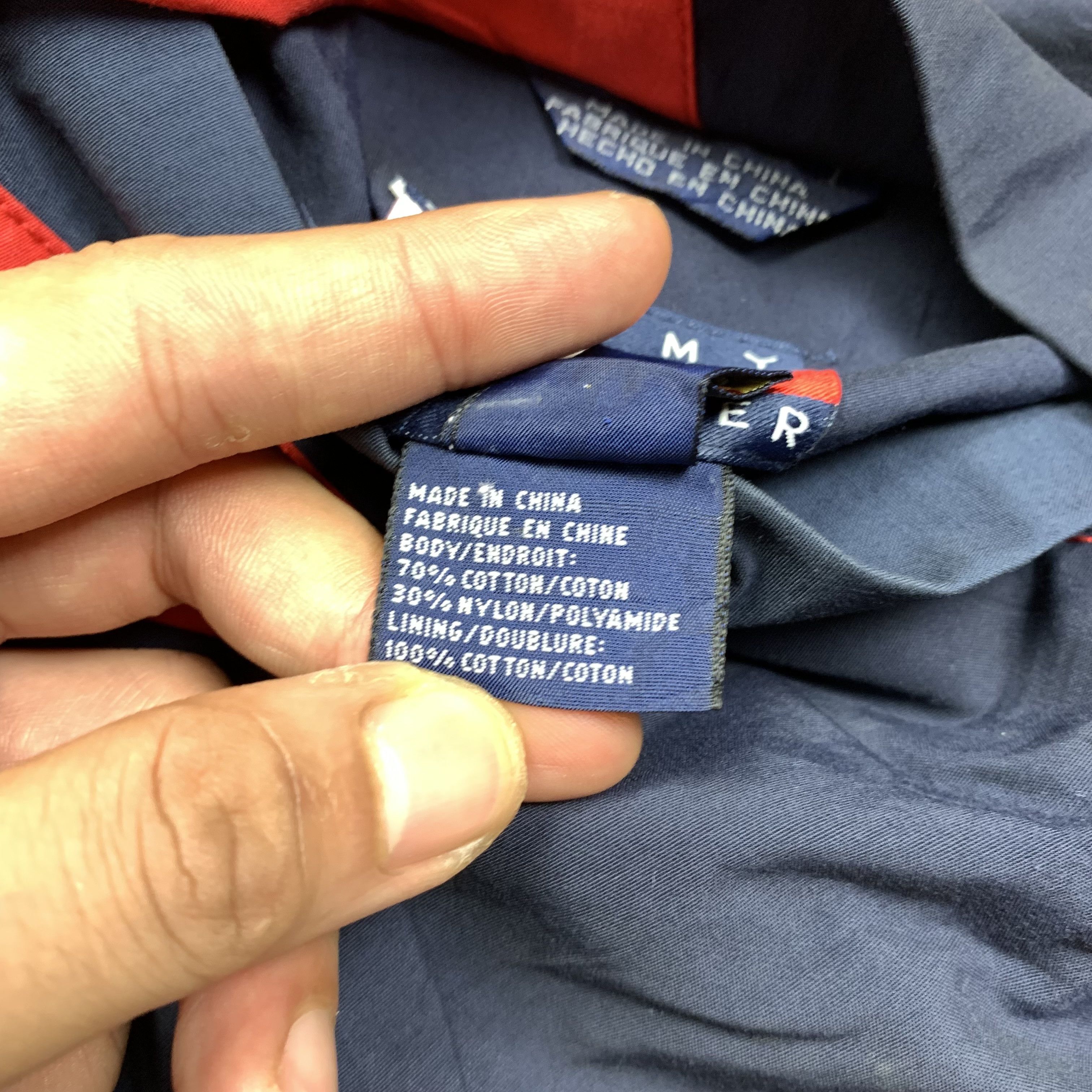 Tommy Hilfiger Vintage Reversible Tommy Hilfiger Big Flag Logo Jacket Size US M / EU 48-50 / 2 - 13 Thumbnail