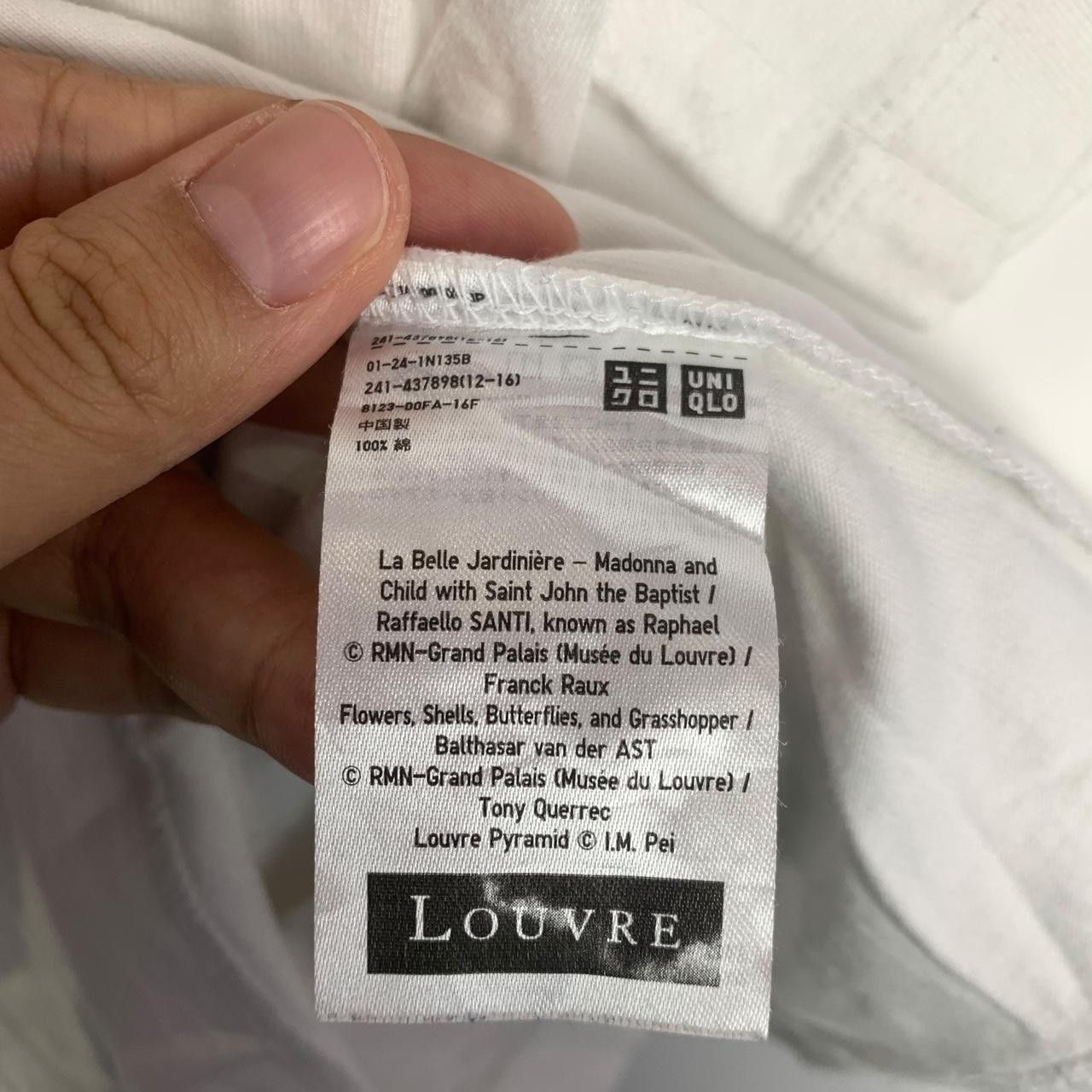 Uniqlo UNIQLO x MUSEE DU LOUVRE La Belle Jardiniere Tee Shirt Top Size S / US 4 / IT 40 - 6 Thumbnail