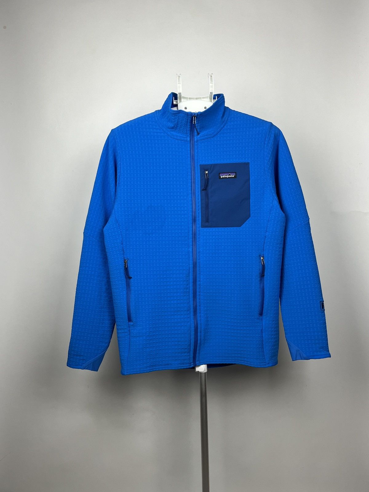 image of Outdoor Life x Patagonia R2 Techface Jacket in Blue, Men's (Size Large)