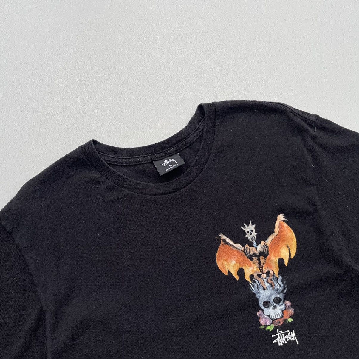 Stussy Stussy Phoenix Printed T-Shirt Black Size US S / EU 44-46 / 1 - 2 Thumbnail