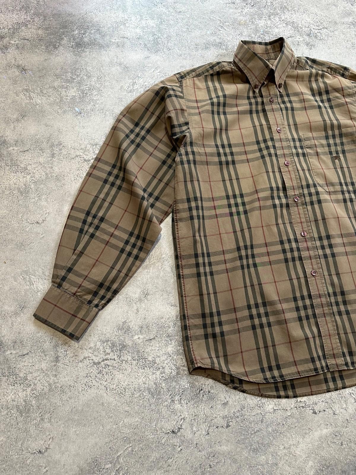 Burberry BURBERRY LONDON NOVACHECK BUTTON UP SHIRT Sz M Size US M / EU 48-50 / 2 - 2 Thumbnail