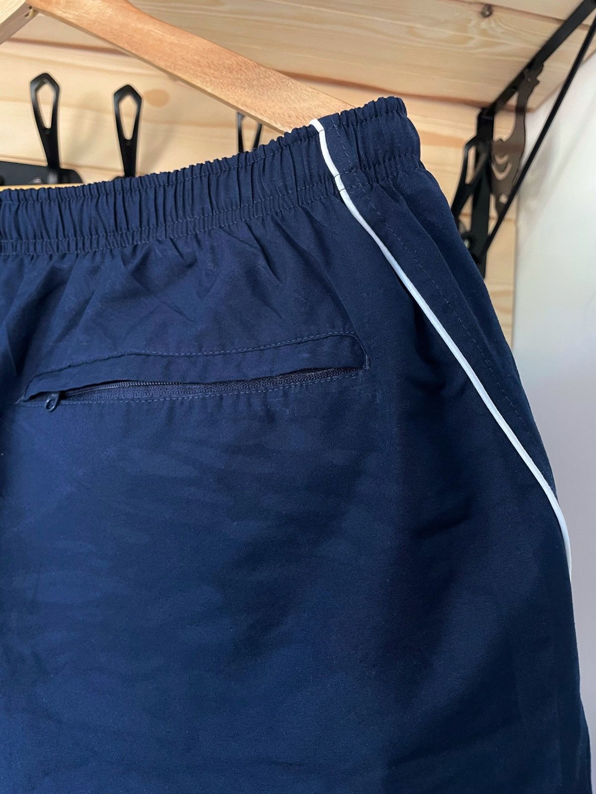 Nike × Vintage Vintage Nike Y2K Striped Nylon Shorts Size US 38 / EU 54 - 7 Thumbnail