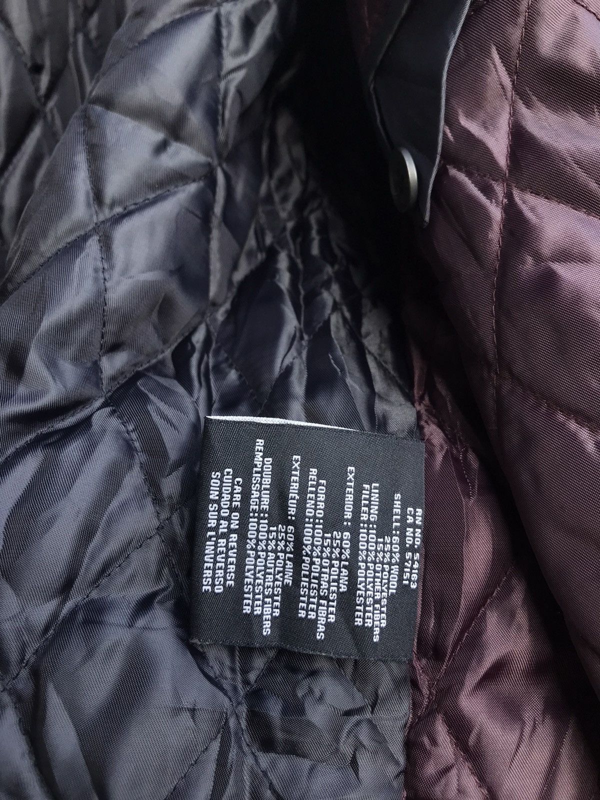 Designer × Tommy Hilfiger Tommy Hilfiger Navy Wool Blend Double Breasted Walker Coat Size US XL / EU 56 / 4 - 11 Thumbnail