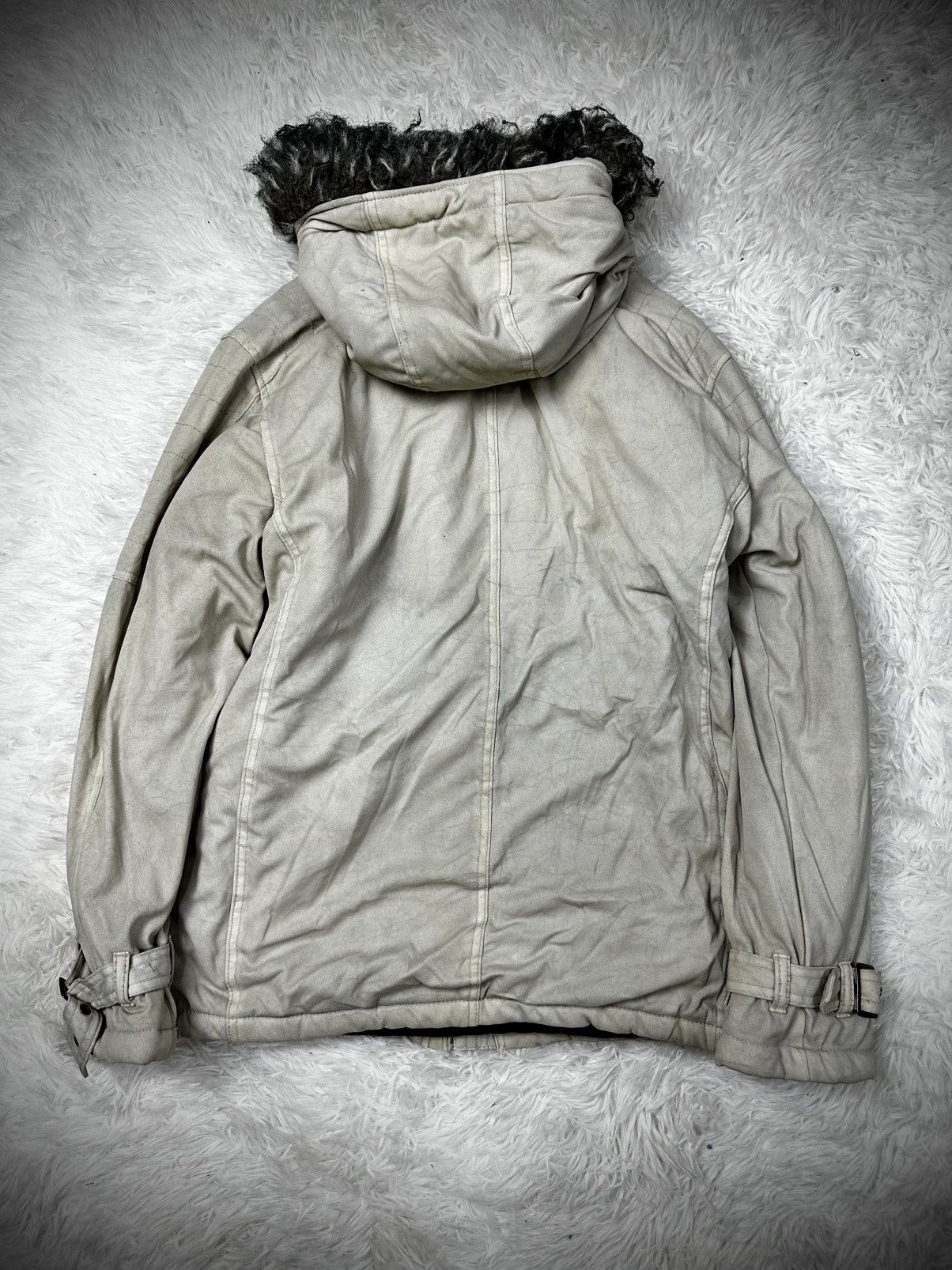 Japanese Brand 💥rare💥 splendid satisfaction faux fur bondage jacket Size US L / EU 52-54 / 3 - 7 Thumbnail