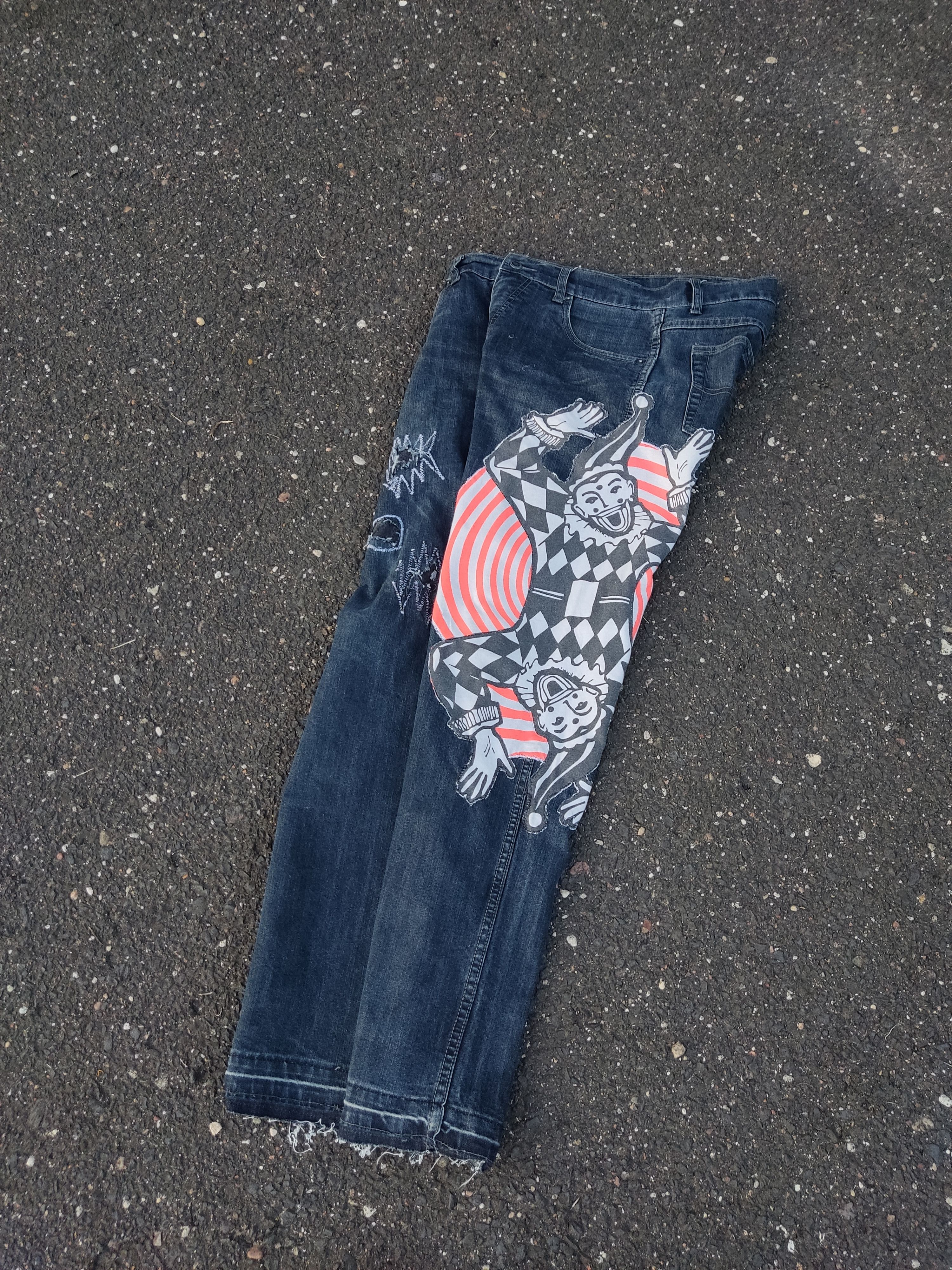Kapital × Number (N)ine × Vintage Vintage Kapital Inspired Repaired Denim Saschiko Patchwork Size US 34 / EU 50 - 5 Thumbnail