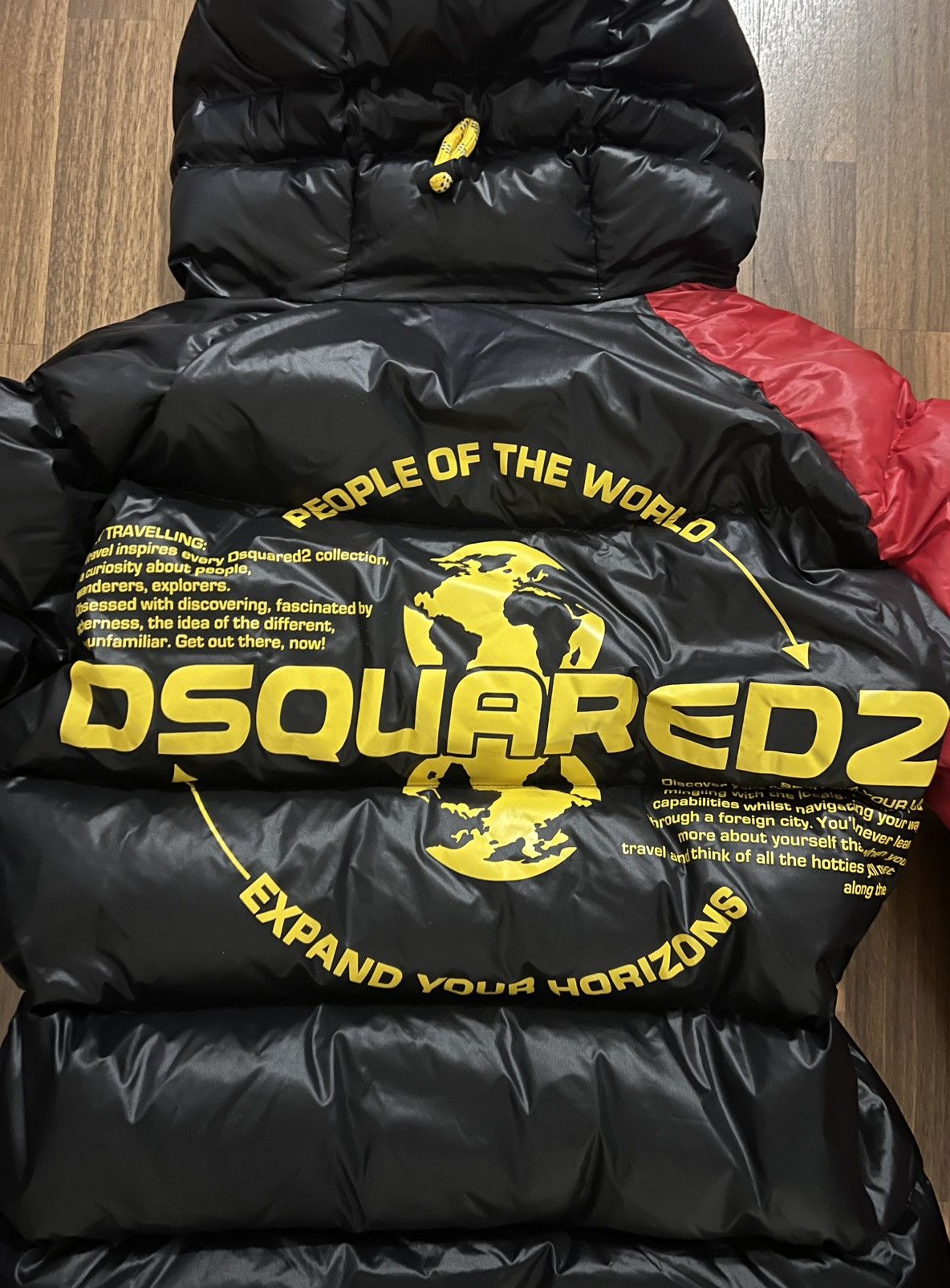 Dsquared2 Dsquared2 Kaban Logo Print Puffer Jacket Size US M / EU 48-50 / 2 - 2 Thumbnail