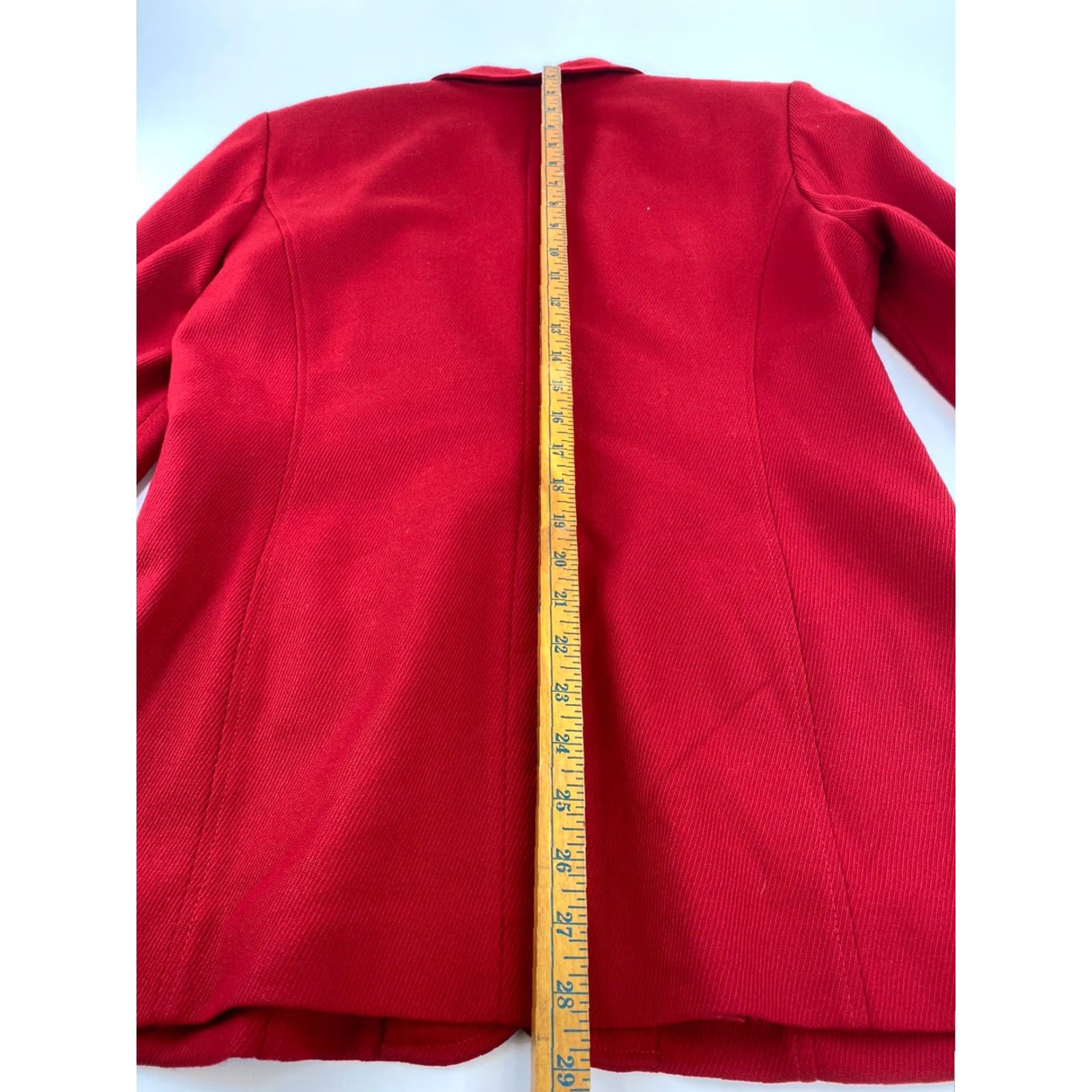 Pendleton VINTAGE Pendleton Blazer Womens 10 Red Wool USA Classic Jacket Size L / US 10 / IT 46 - 3 Thumbnail