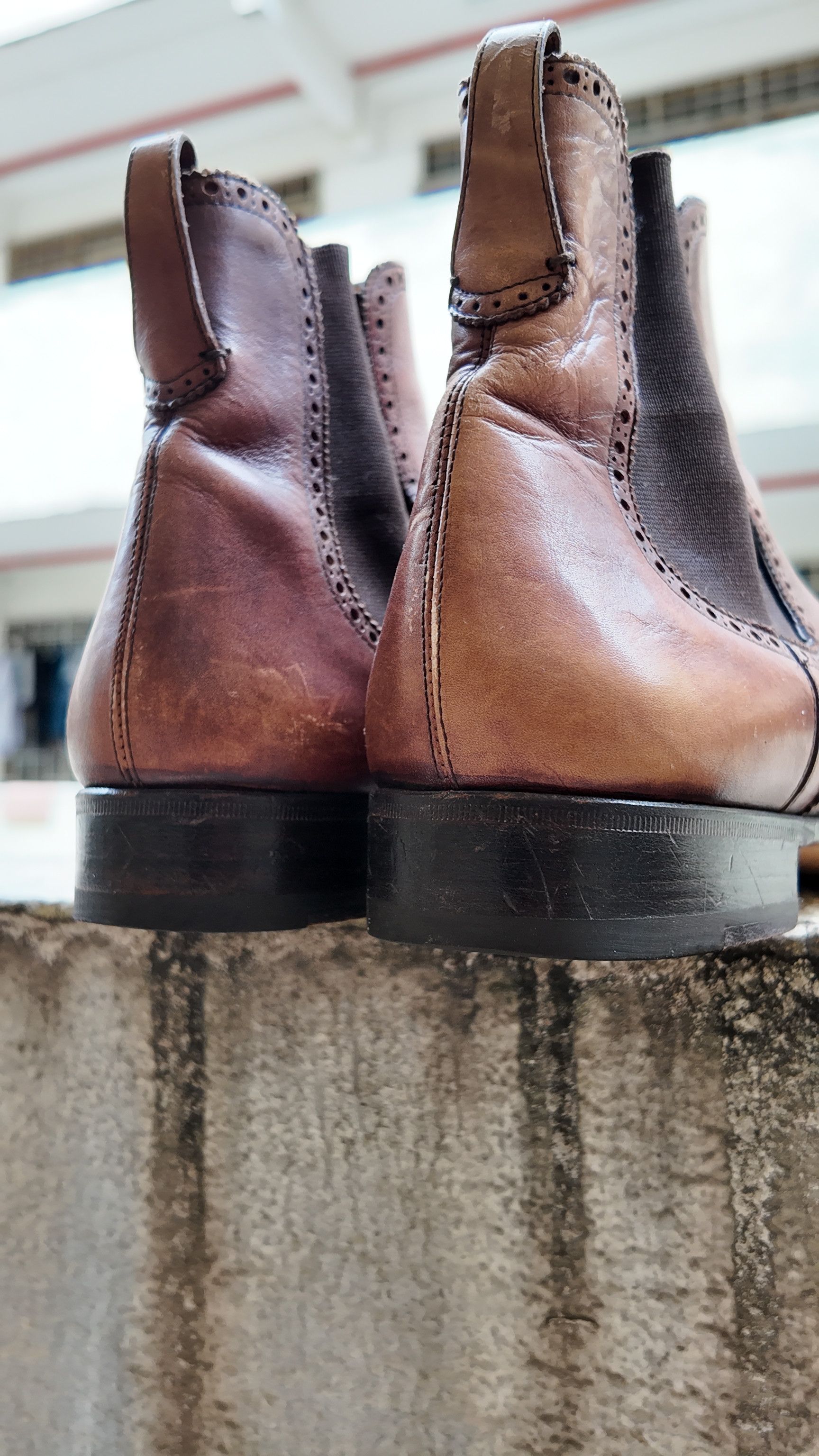 Yves Saint Laurent YvesSaintLaurent Tom ford wingtip boot Size US 7.5 / EU 40-41 - 4 Thumbnail