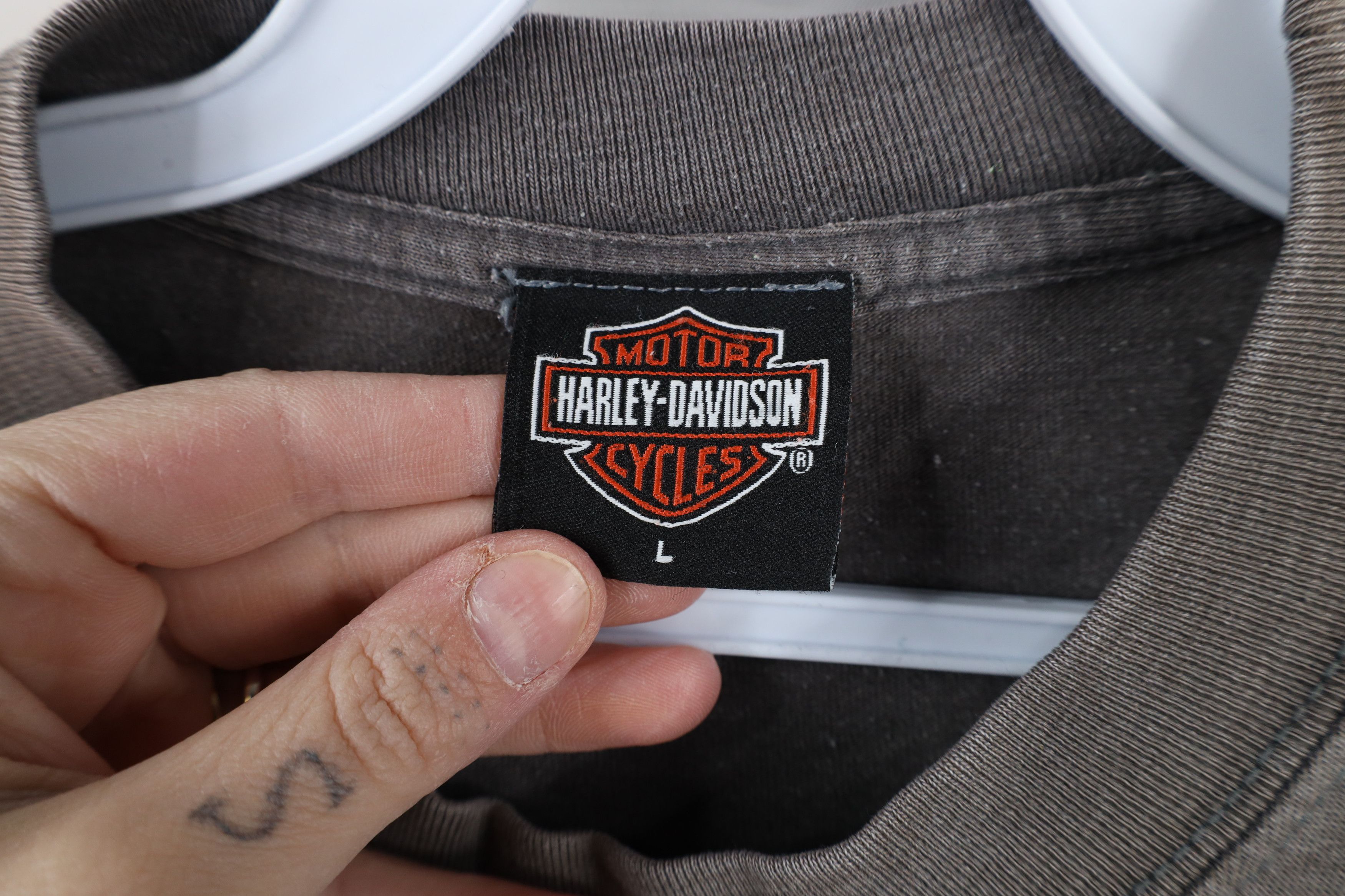 Harley Davidson × Vintage Vintage Y2K 2001 Harley Davidson Thin Soft Maui T-Shirt Size US L / EU 52-54 / 3 - 9 Thumbnail