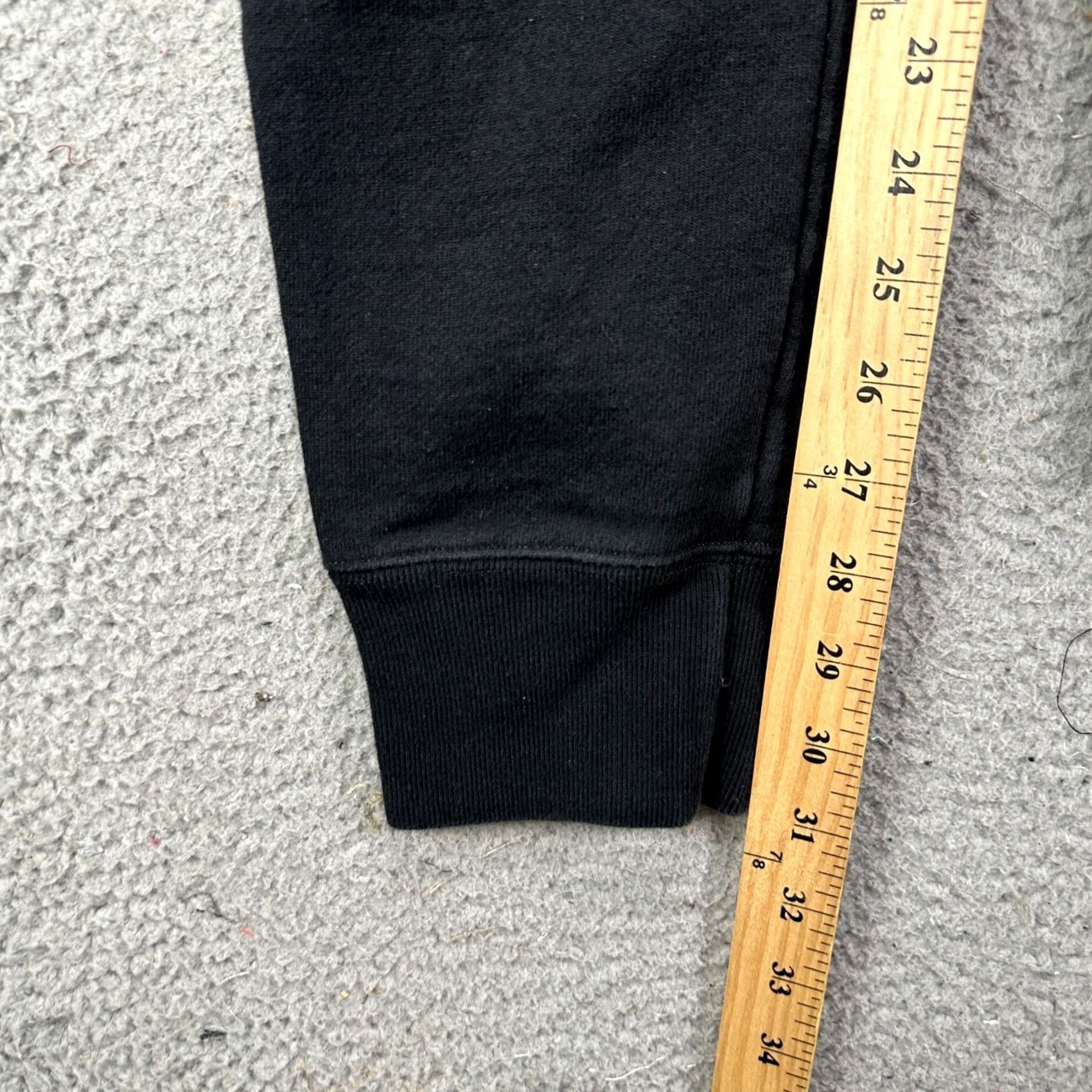 Champion Champion Reverse Weave Sweatpants Jogger Mens Medium Black Drawstring Pocket Size US 31 - 7 Thumbnail