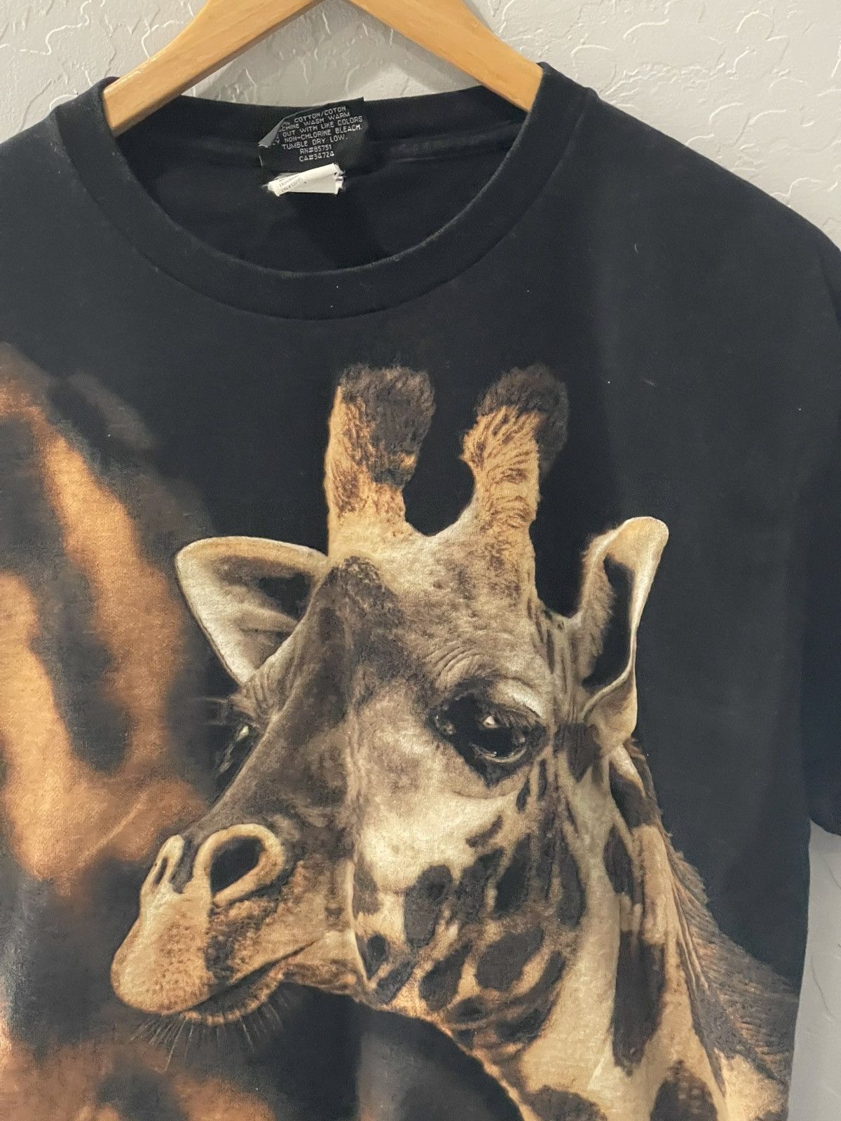 Vintage Vintage 90s Radical Nature “Giraffe” AOP Shirt Size Large Size US L / EU 52-54 / 3 - 2 Thumbnail