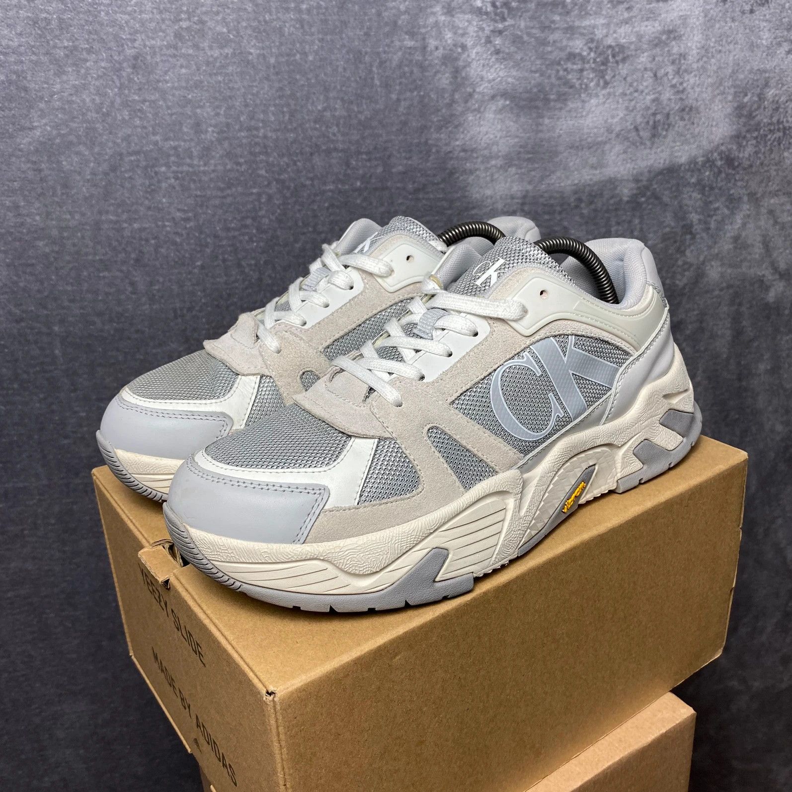 Calvin Klein Calvin Klein Jeans Chunky Runner Vibram Leather mix Size US 10 / EU 43 - 1 Thumbnail