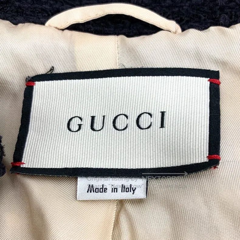 Gucci Gucci Colour-blocking logo jacquard full-print cotton roun Size XS / US 0-2 / IT 36-38 - 6 Thumbnail