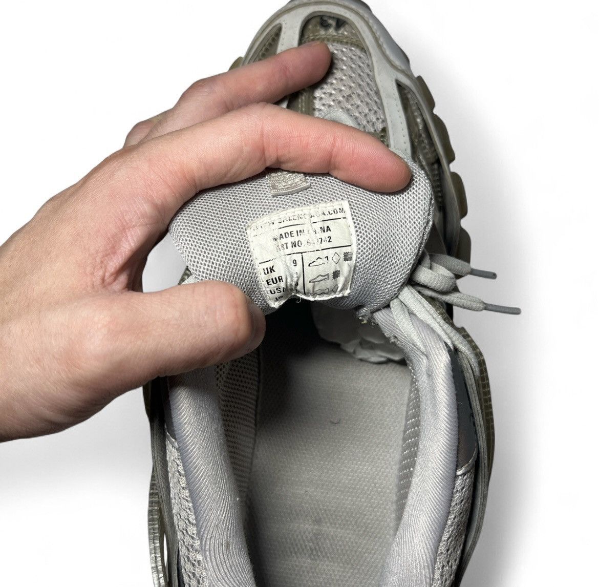 Balenciaga Balenciaga track light grey eu size 43 Size US 10 / EU 43 - 6 Thumbnail