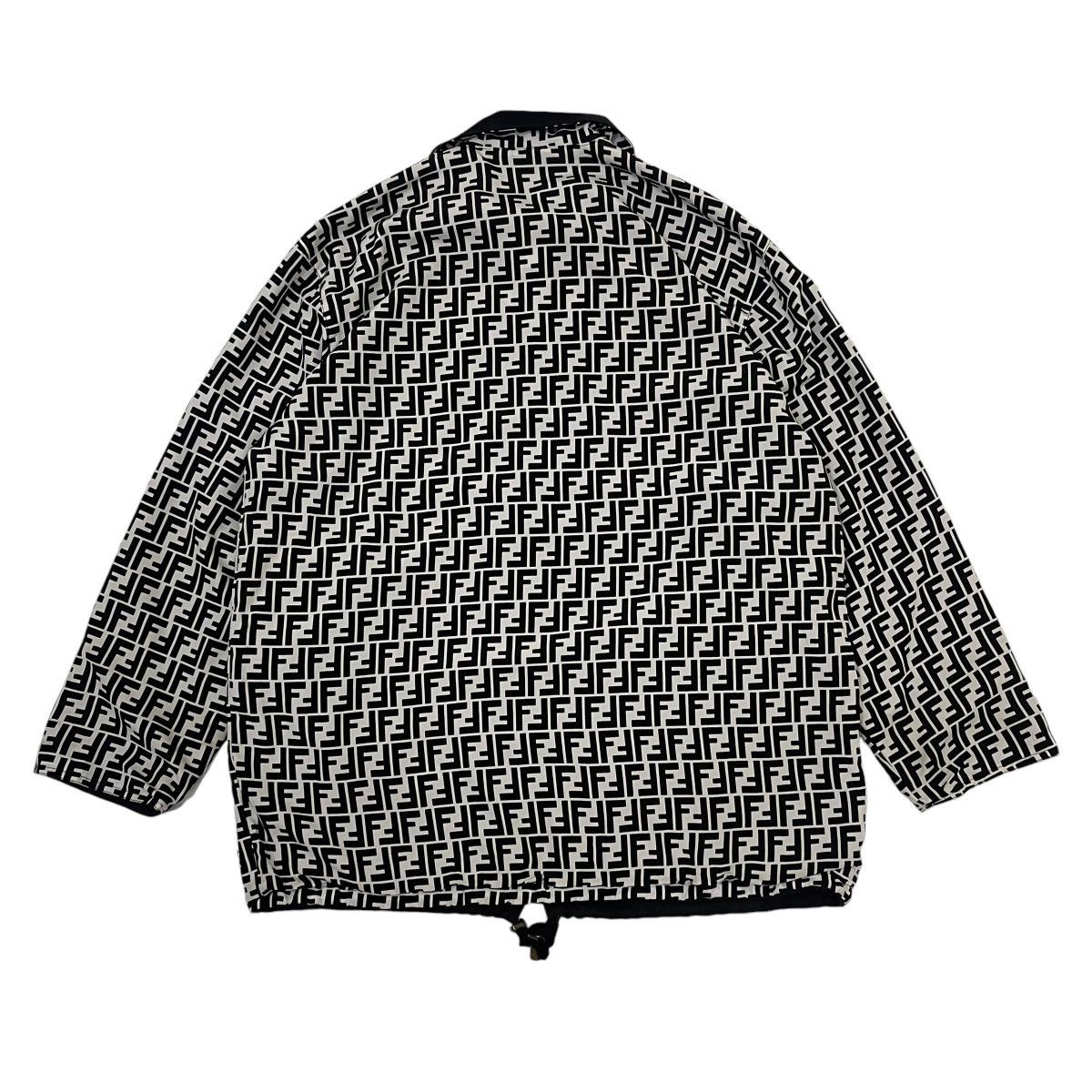 Fendi 🔥Vintage Fendi Monogram Reversible Jacket Size US L / EU 52-54 / 3 - 2 Thumbnail