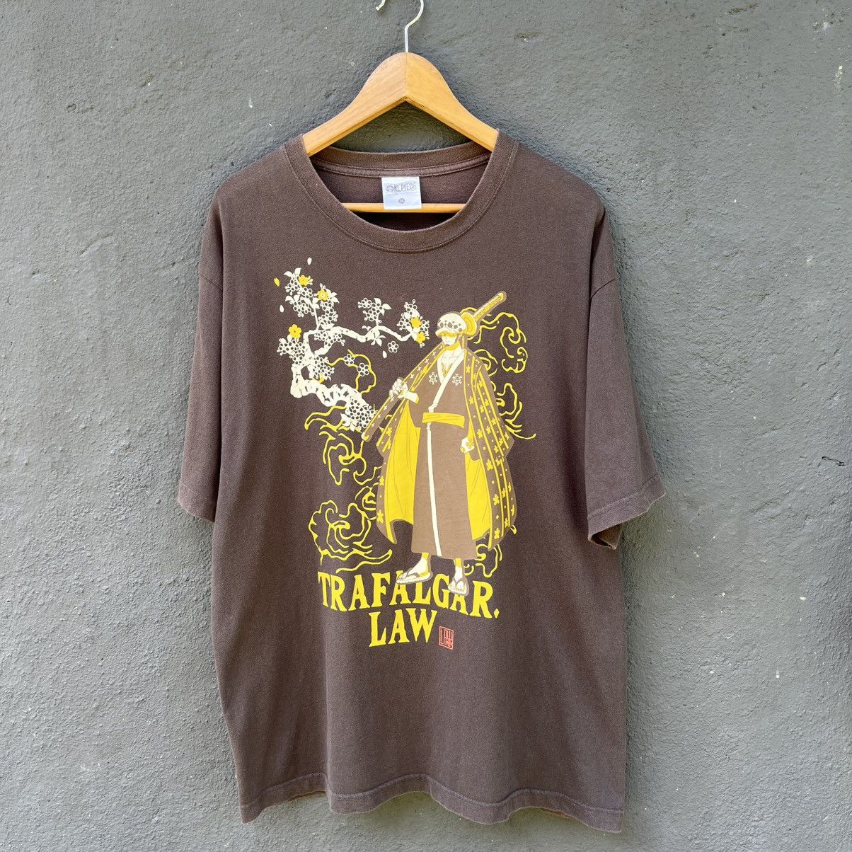 One Piece Thrashed Faded Trafalgar Law One Piece Anima Tee Size US XXL / EU 58 / 5 - 1 Thumbnail