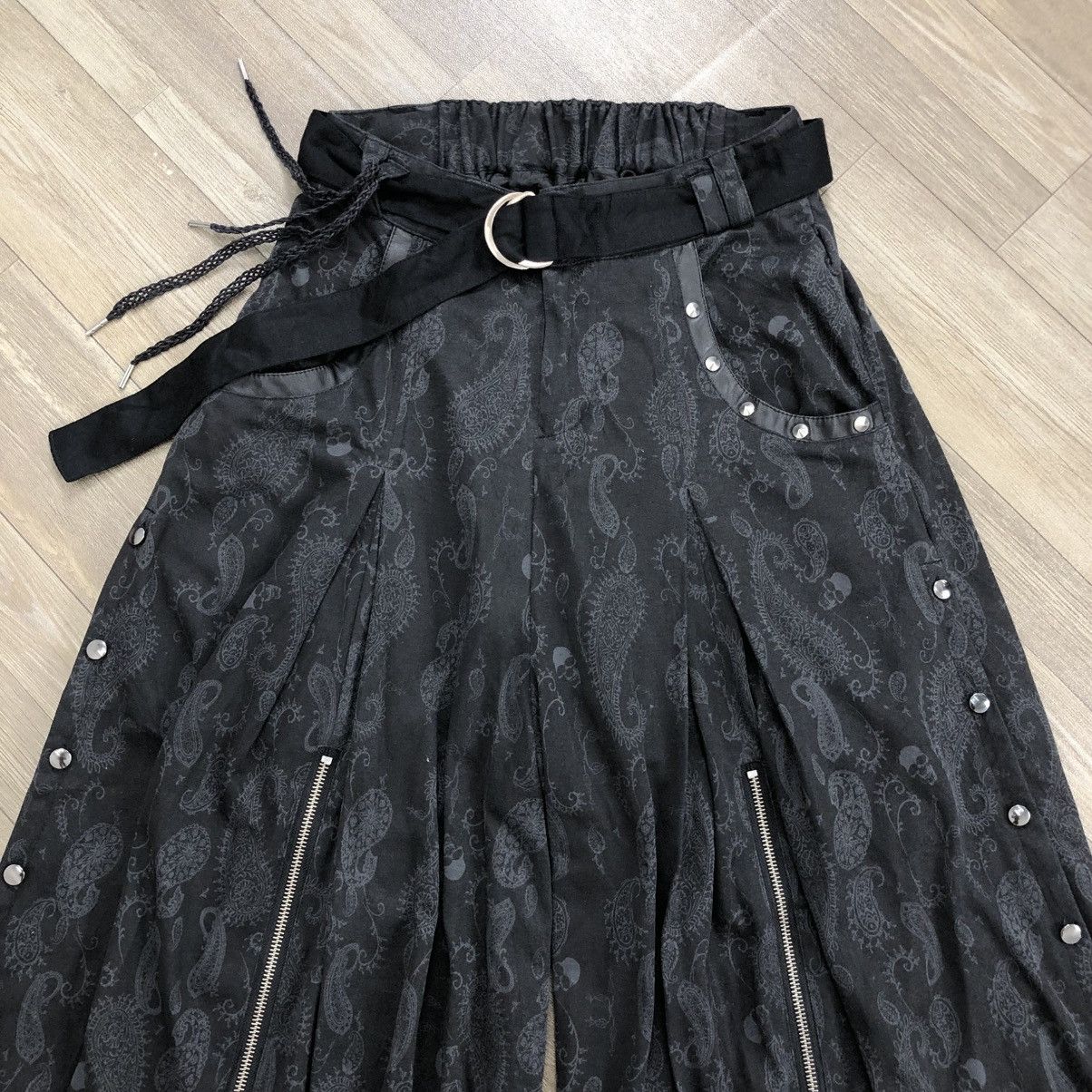 Japanese Brand 2000s Sexpot Revenge Bandana Grunge Punk Bondage Baggy Pants Size US 30 / EU 46 - 6 Thumbnail