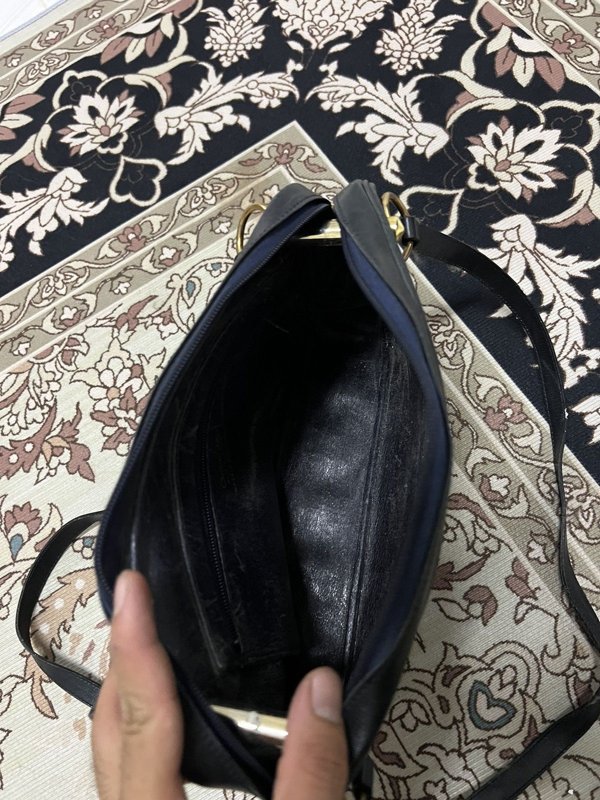 Christian Dior Monsieur VINTAGE CHRISTIAN DIOR LEATHER SHOULDER BAG MODELE EXCLUSIVE Size ONE SIZE - 10 Thumbnail