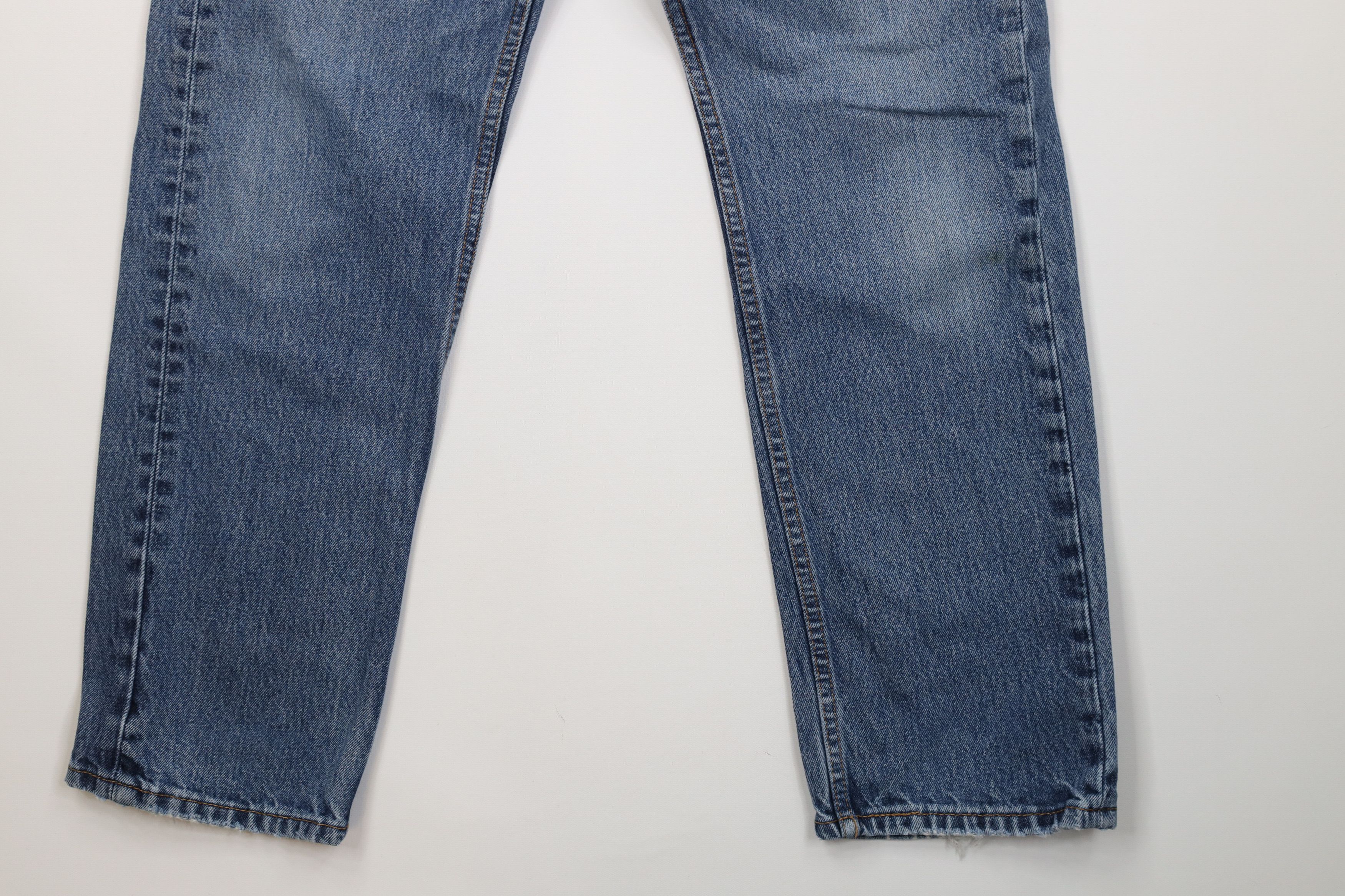 Levi's Vintage Y2K Levis 505 Regular Straight Leg Denim Jeans Size US 32 / EU 48 - 5 Thumbnail