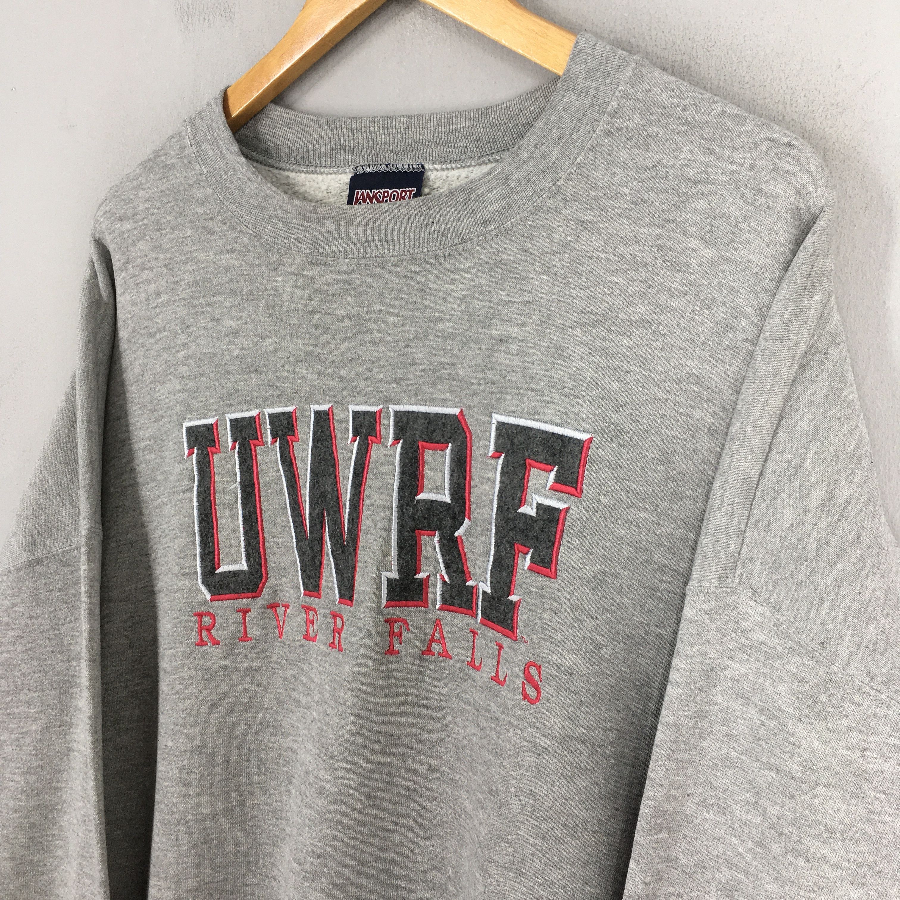 NCAA Vintage Wisconsin University River Falls Sweatshirt XXLarge Size US XXL / EU 58 / 5 - 3 Thumbnail