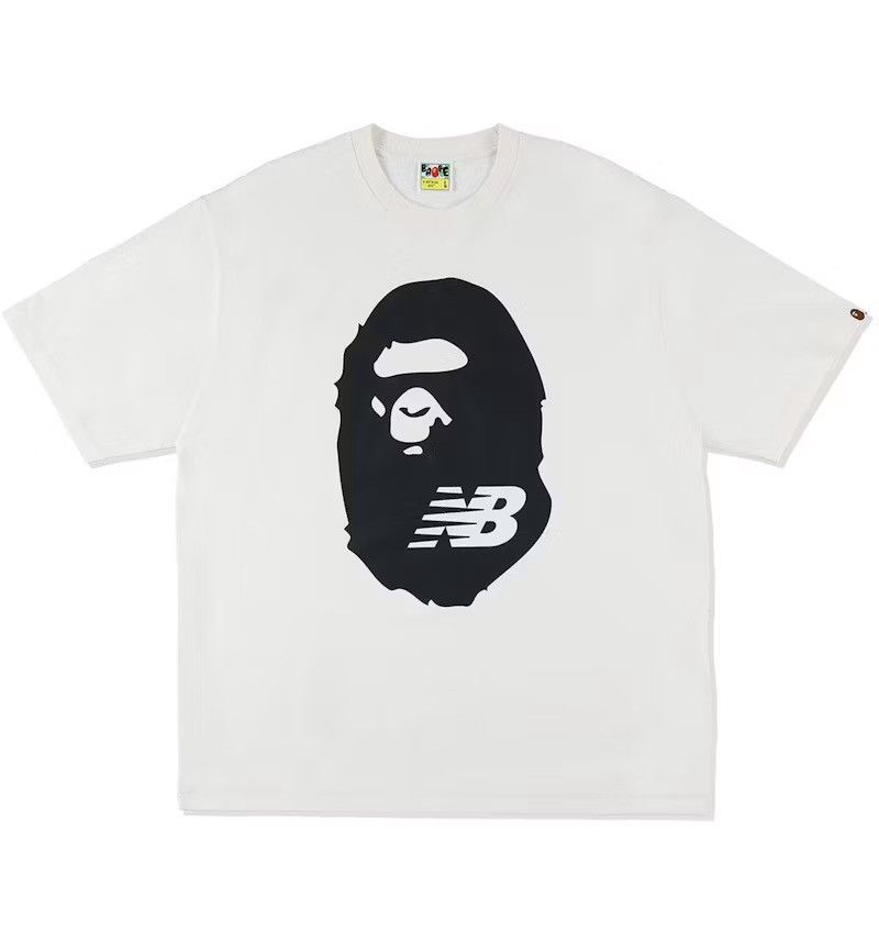Bape × New Balance Bape x New Balance tee white Size US XXL / EU 58 / 5 - 1 Thumbnail