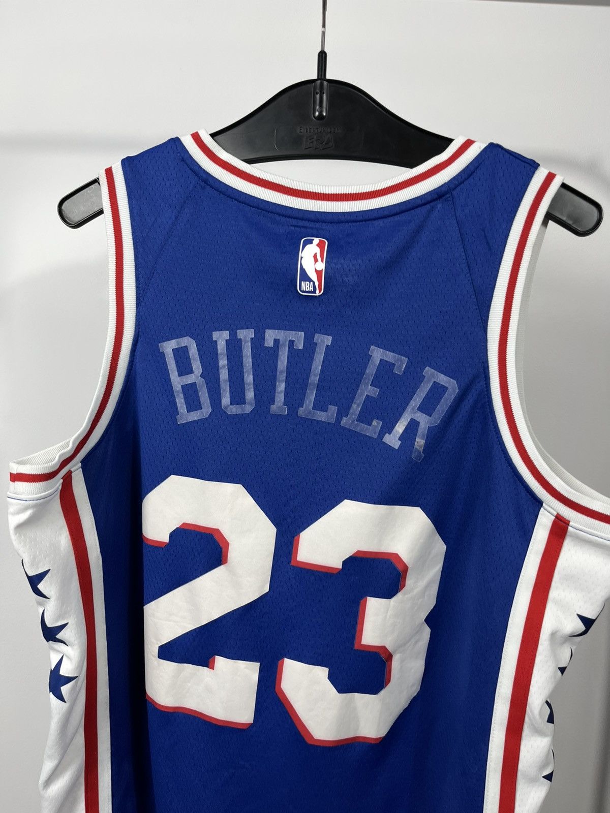 Nike Nike NBA 76ers Jimmy Butler #23 Swingman Jersey Blue Size M Size US M / EU 48-50 / 2 - 11 Thumbnail