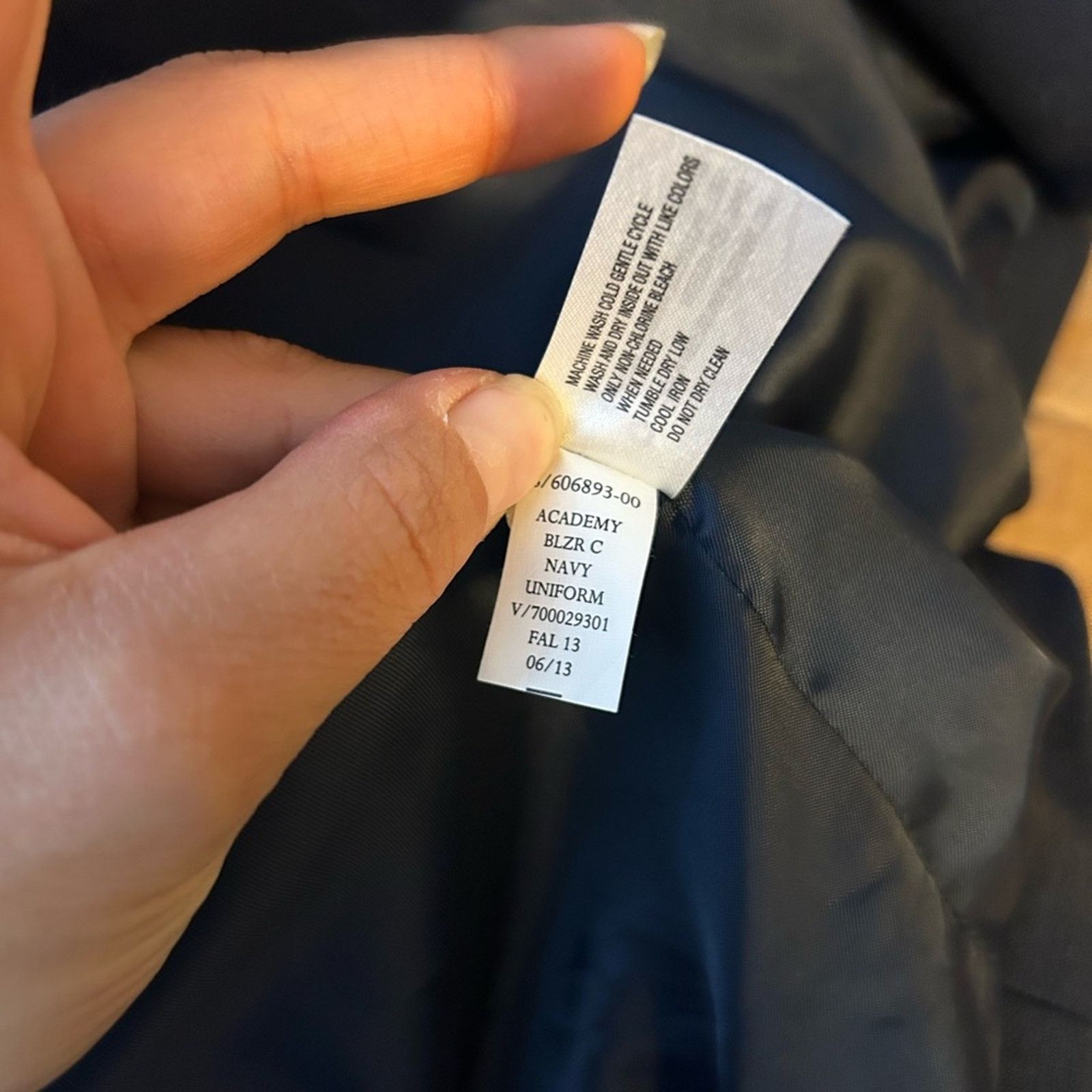 Gap Nwt Gap Navy Blue Colorblock Academy Blazer Size 3XL / US 20-22 - 4 Thumbnail