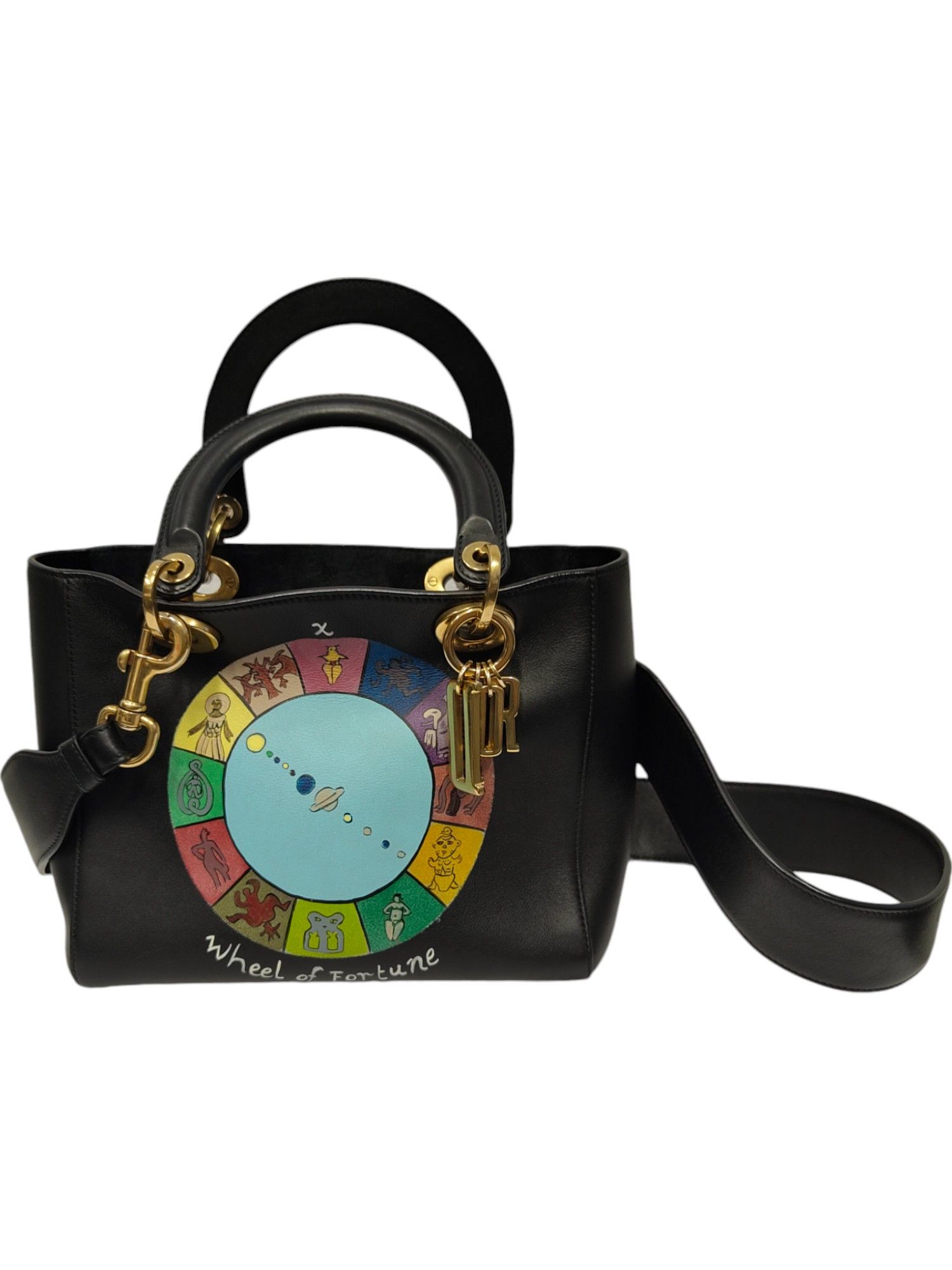 Dior Lady D-Lite 2018 Wheel Of Fortune Medium Bag Size ONE SIZE - 1 Thumbnail