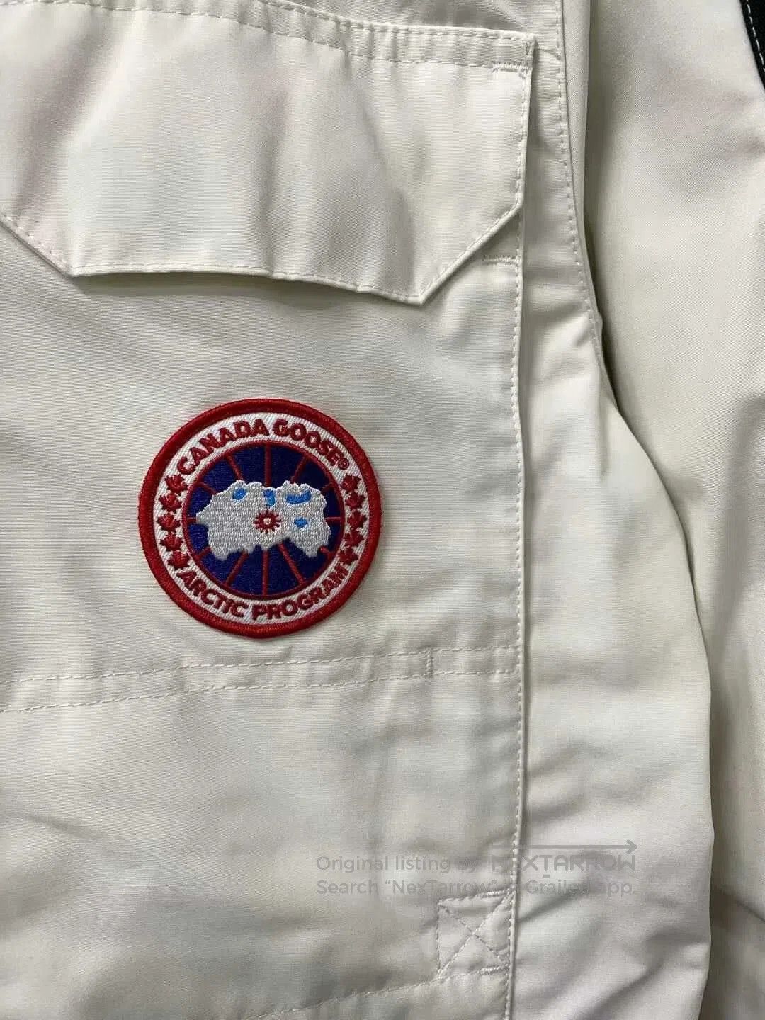 Canada Goose white canada goose expedition down jacket. Size US L / EU 52-54 / 3 - 5 Thumbnail
