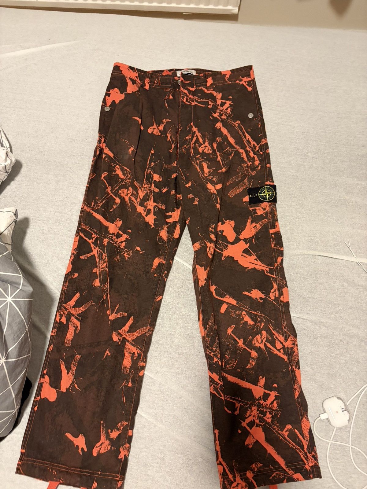 Stone Island Stone Island Scan Camo On Stretch Ripstop-OVD Trousers Size US 30 / EU 46 - 1 Thumbnail