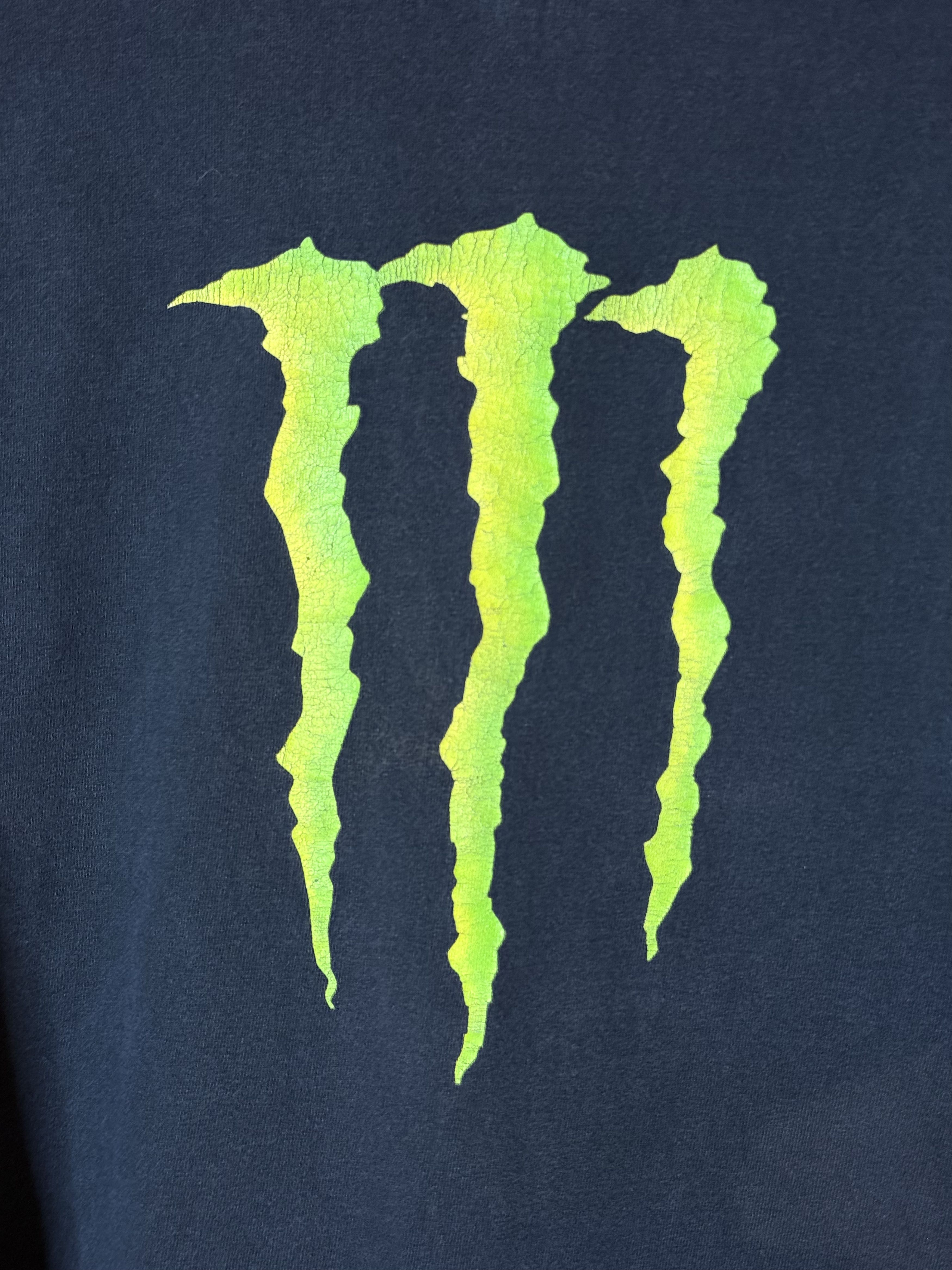 Vintage VTG Y2K Monster Energy Long Sleeve (Large) Size US L / EU 52-54 / 3 - 3 Thumbnail