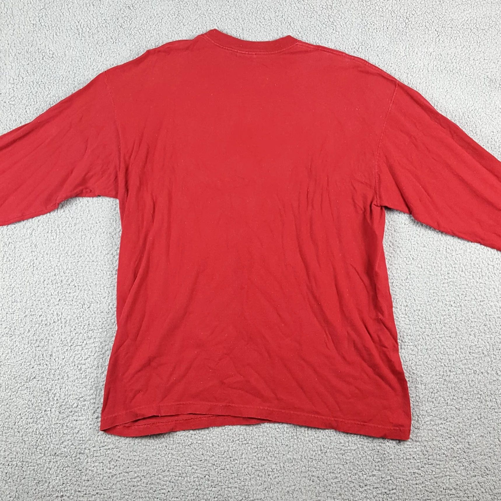 Vintage VINTAGE CDX Barter Theatre T-Shirt XL Red Long Sleeve 90s Opera Acting Broadway Mens Size US XL / EU 56 / 4 - 5 Thumbnail