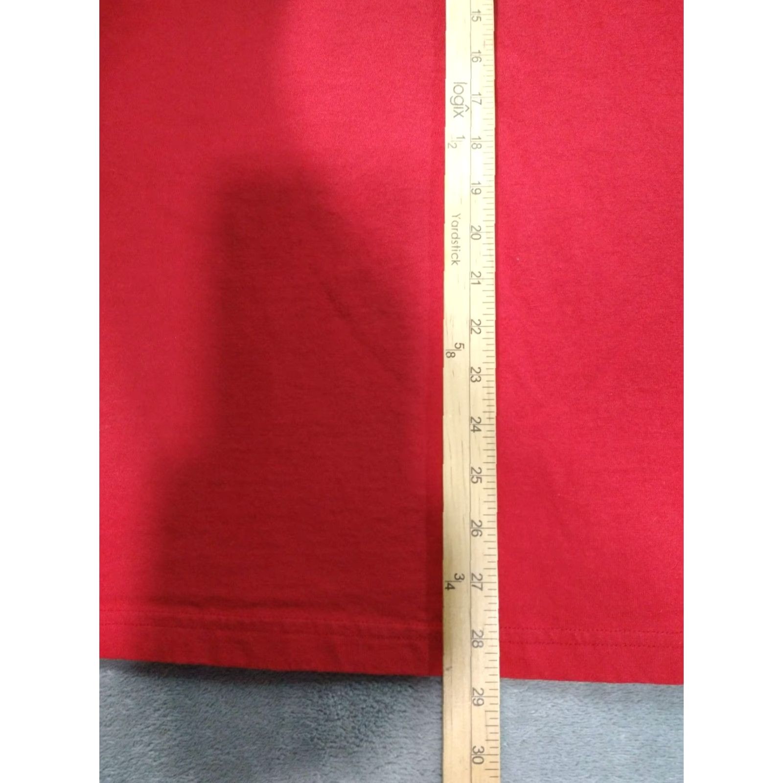 Vintage VINTAGE American Giant Shirt Mens Large Red Crew Neck Short Sleeve Flag Collection USA Size US L / EU 52-54 / 3 - 3 Thumbnail