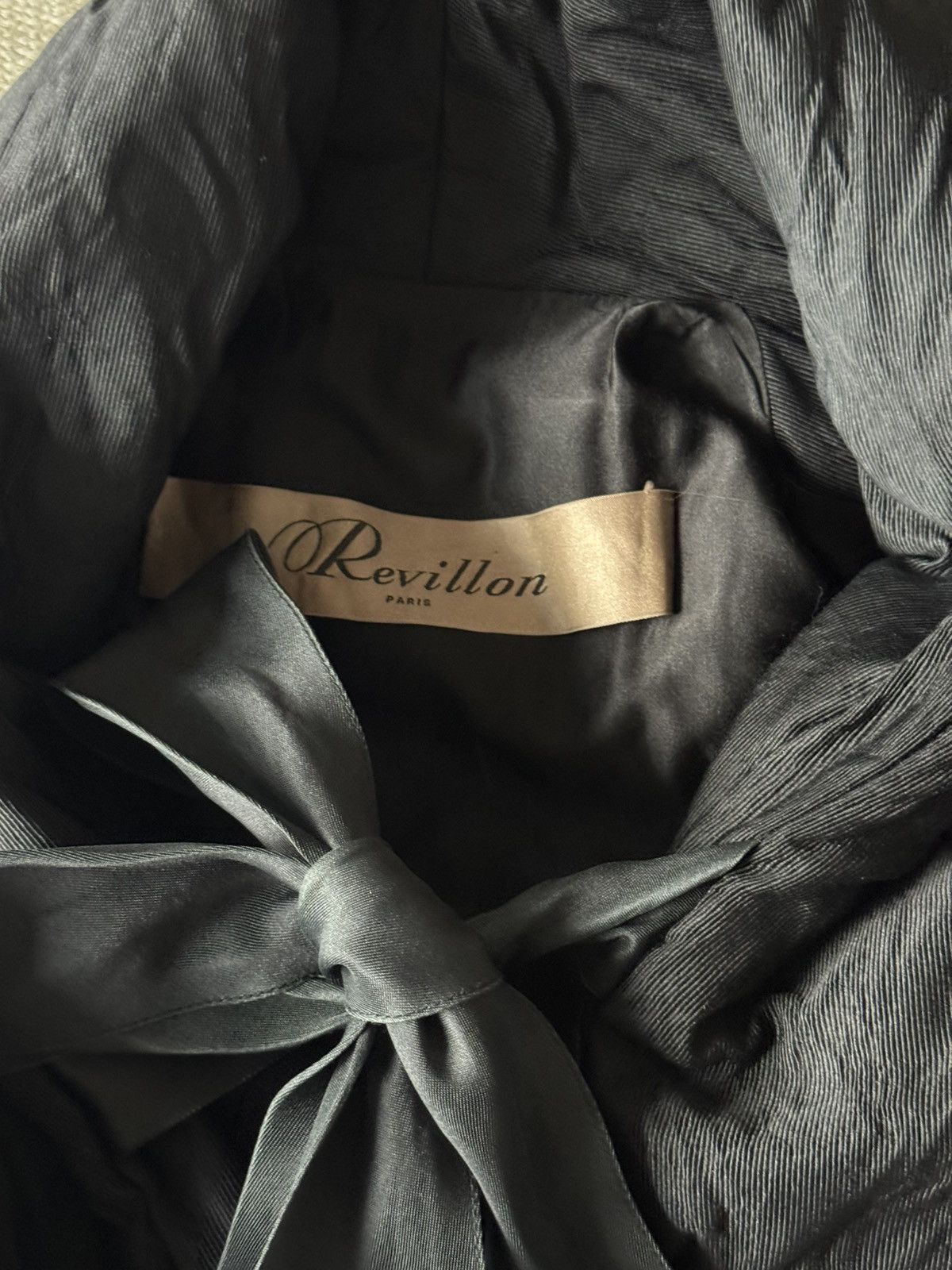 Revillon Goth Revillon by Rick Owens black puffer coat w/ tie closure Size S / US 4 / IT 40 - 13 Thumbnail