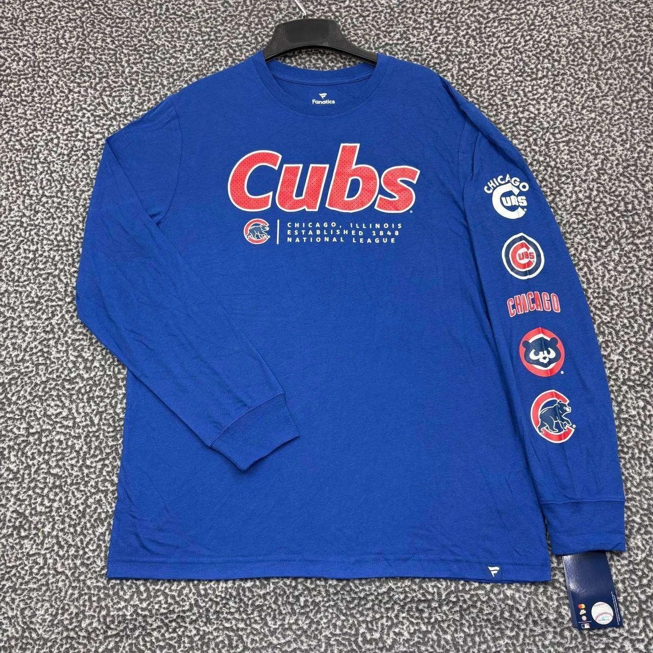 Other Chicago Cubs Shirt Men Fanatics Long Sleeve Crew Neck New L Size US L / EU 52-54 / 3 - 1 Thumbnail