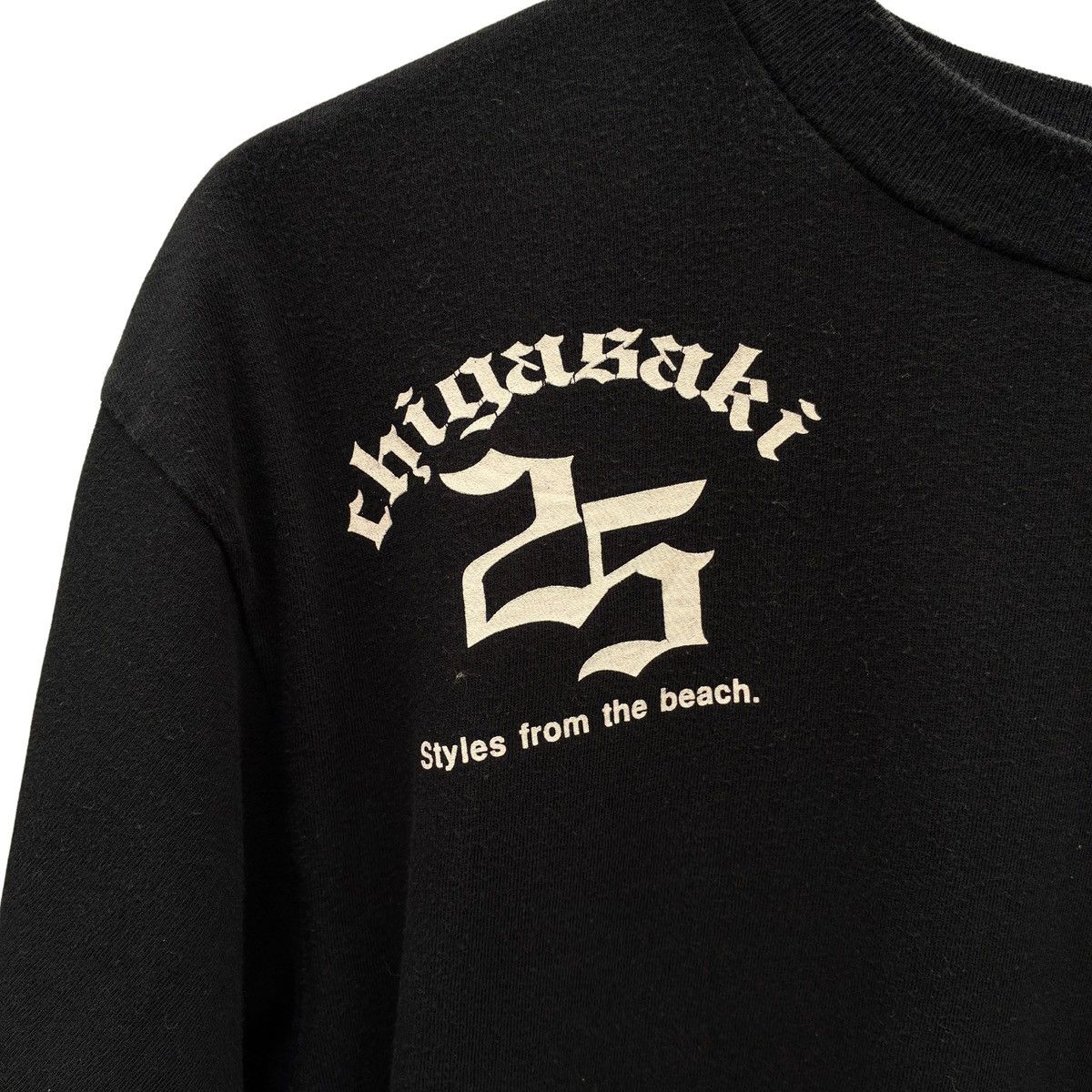 Japanese Brand × Vintage Vintage Gonzo Surf Chigasaki Riders Black T-Shirt Size US M / EU 48-50 / 2 - 4 Thumbnail