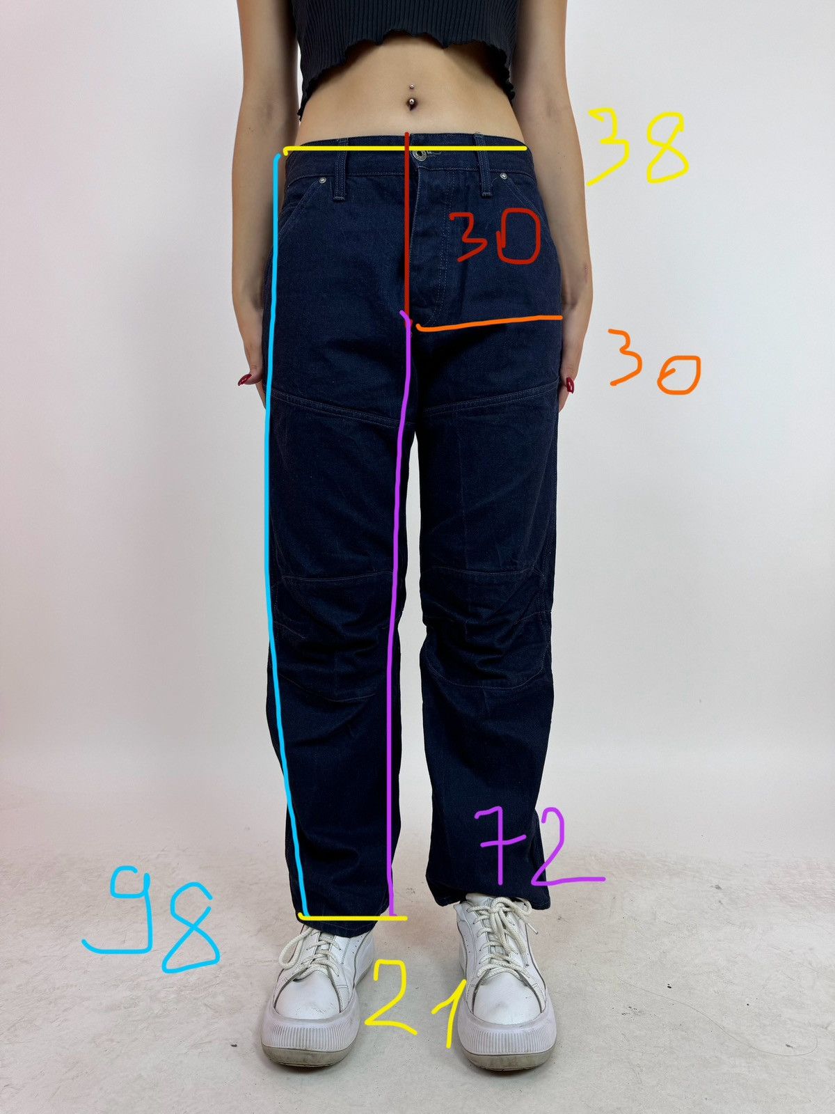 Cos × Japanese Brand COS pleated Trousers pants Womens size EUR 46 Size 30" / US 8 / IT 44 - 10 Thumbnail