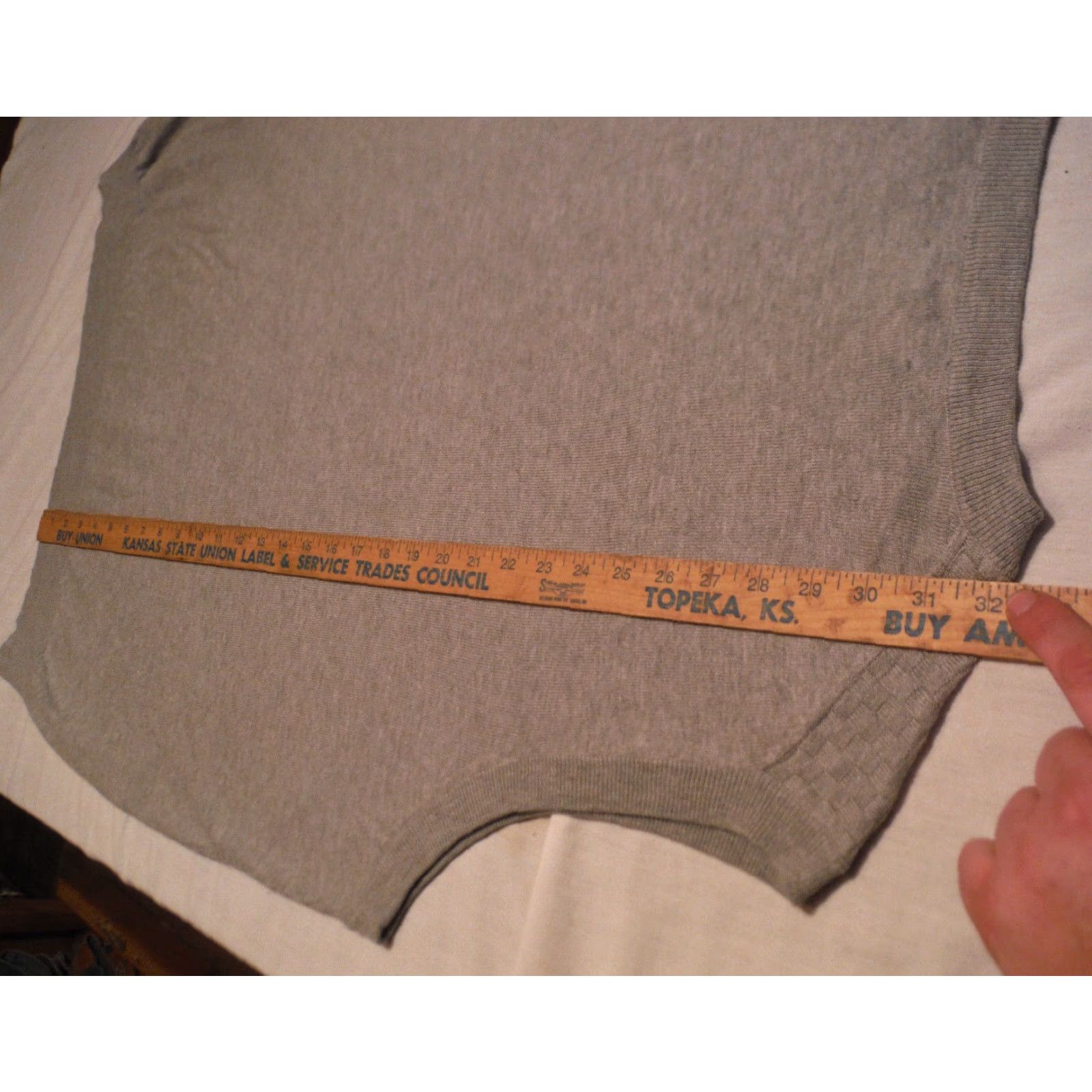 Roundtree & Yorke Roundtree & Yorke Mens Knitted Sweater Vest NEW sz 2XT Gray Checker Board Size US XXL / EU 58 / 5 - 7 Thumbnail