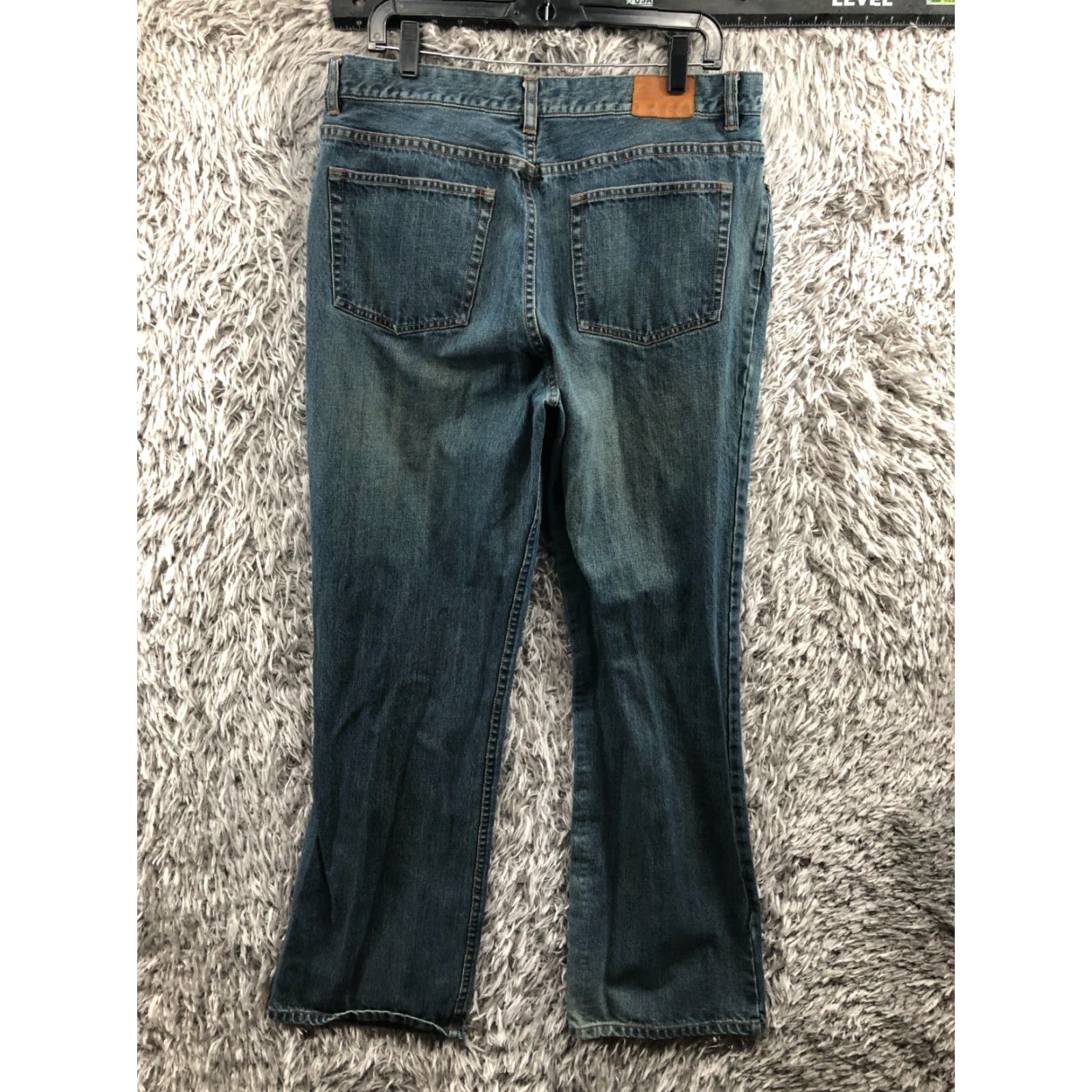 J.Crew J.Crew Jeans 36x32 Mens Mid Straight Blue Denim 5-Pocket Regular Belt Loops Medium Wash 36 Immutable Regular Fit Size US 36 / EU 52 - 7 Thumbnail
