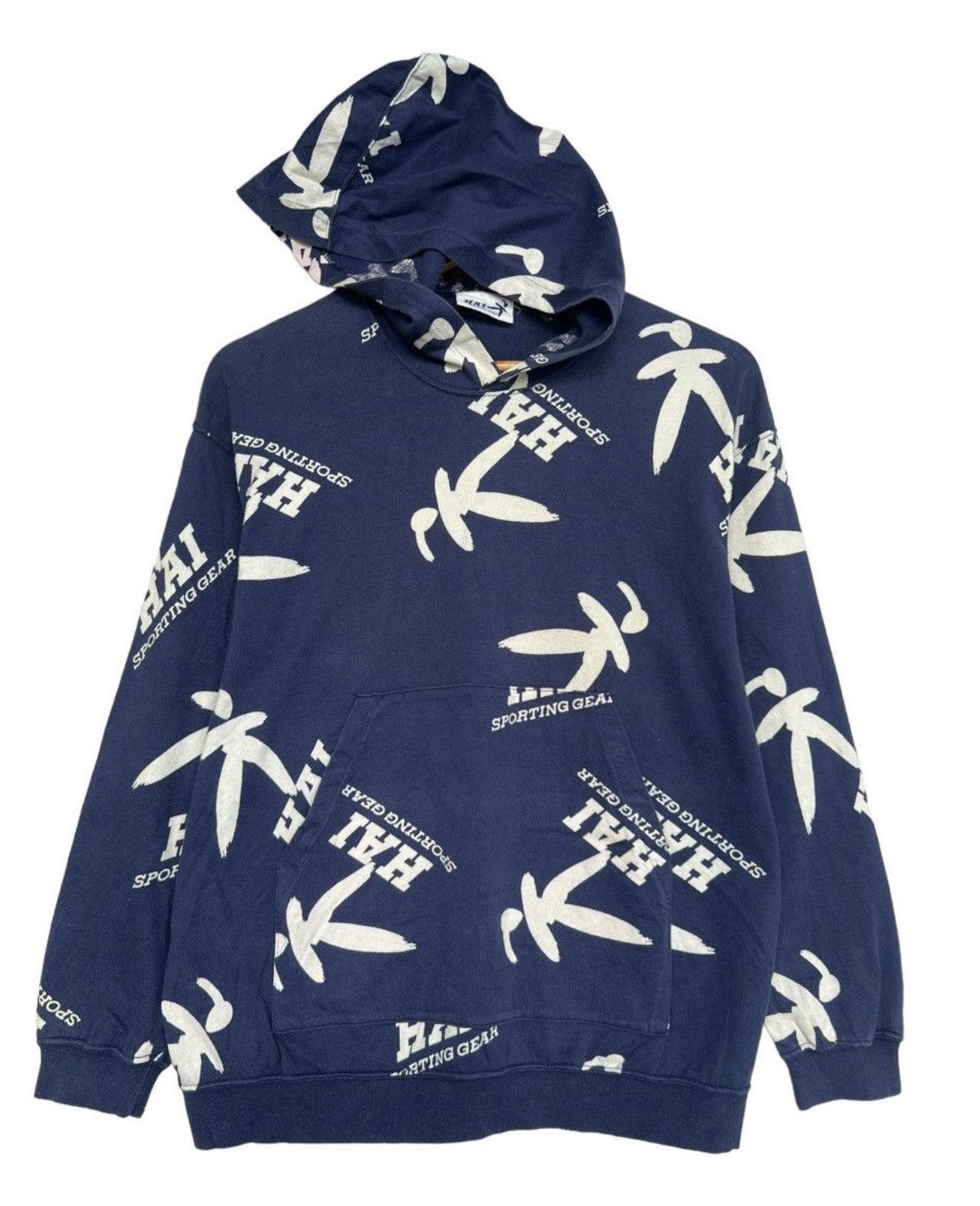 Hai Sporting Gear Issey Miyake Hai Sporting Gear Boxy Hoodie Size US S / EU 44-46 / 1 - 1 Thumbnail