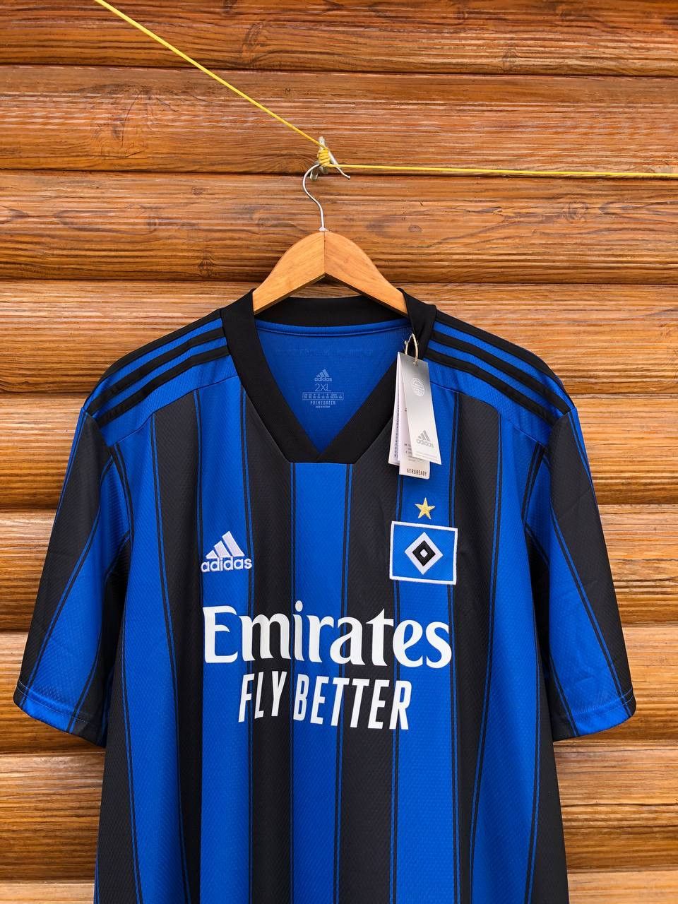 Adidas Hamburg 2021-2022 Away Soccer Jersey Football Shirt Adidas Size US XXL / EU 58 / 5 - 2 Thumbnail