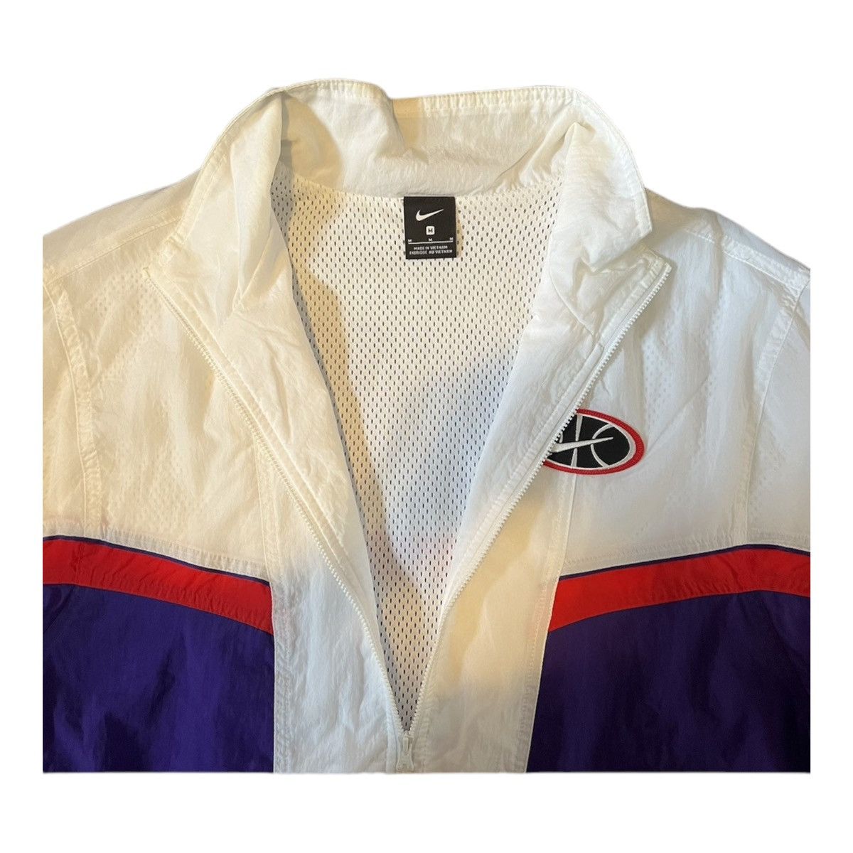 Nike × Vintage NIKE MENS THROWBACK WOVEN JACKET Size US M / EU 48-50 / 2 - 4 Thumbnail