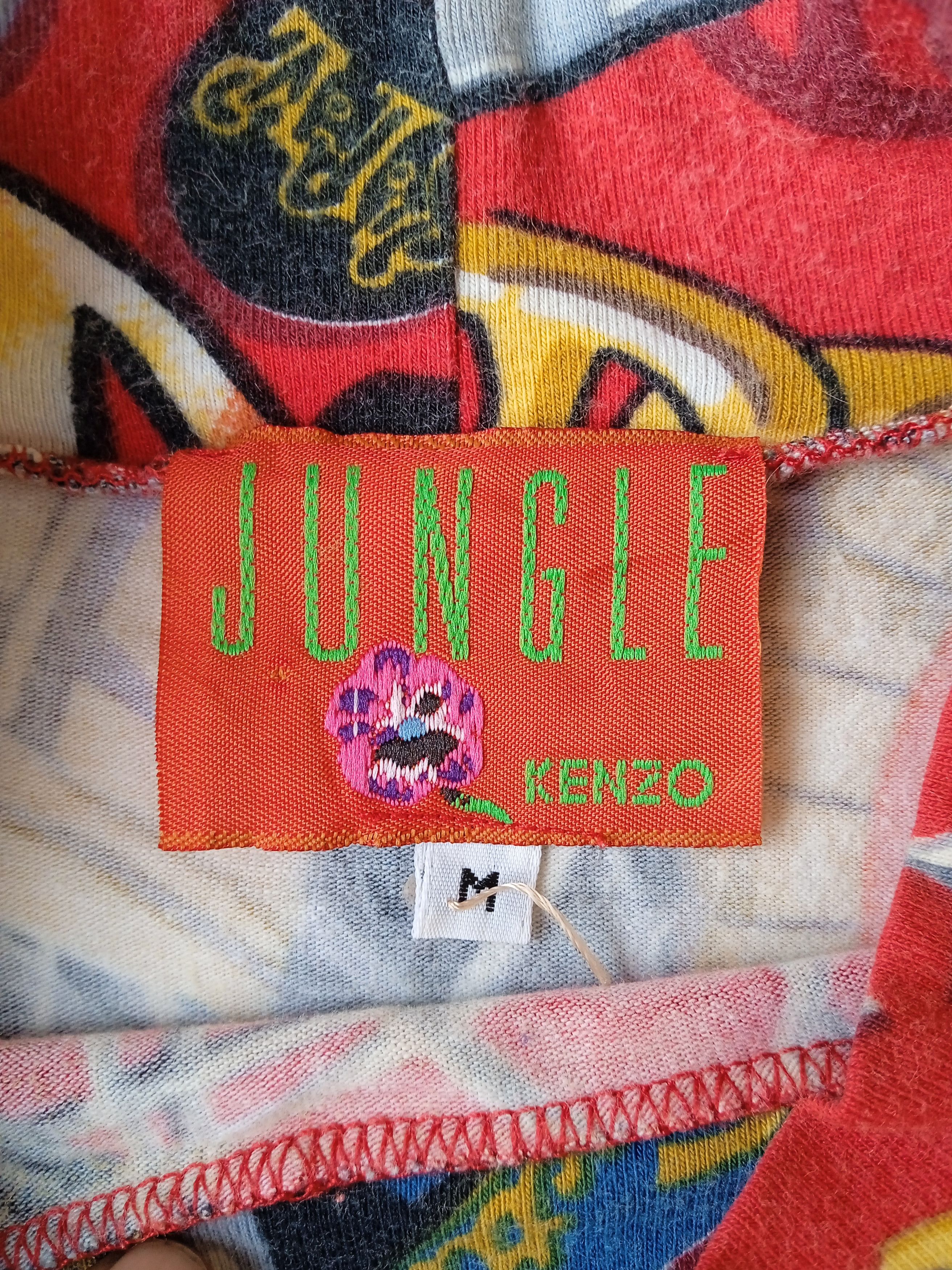 Designer × If Six Was Nine × Kenzo Rare Kenzo Parody Printed Mesh Size US M / EU 48-50 / 2 - 6 Thumbnail