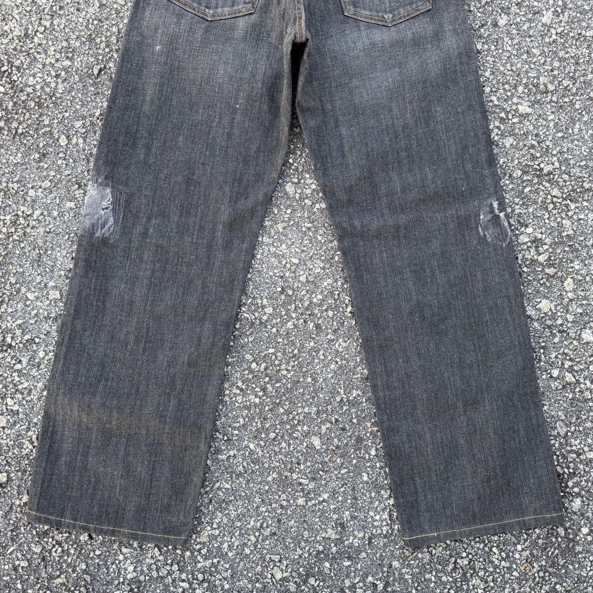 Levi's Vintage Clothing VINTAGE Y2K LEVI'S 503 BLACK DENIM JEAN PANTS Size US 33 - 10 Thumbnail