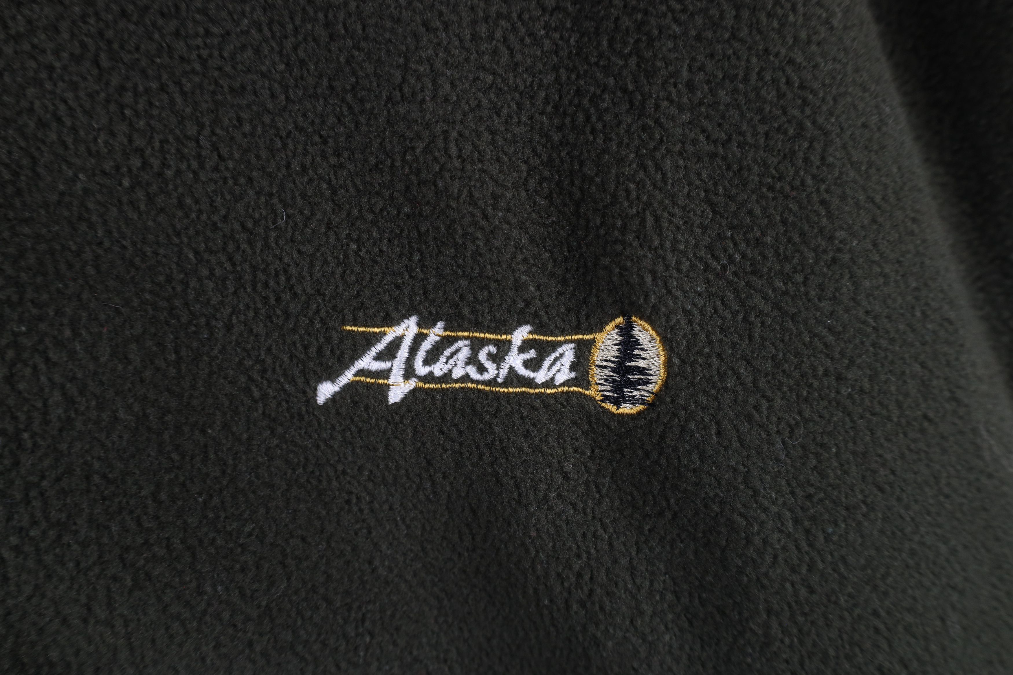 Vintage Vintage 90s Streetwear Alaska Full Zip Fleece Vest Jacket Size US XXL / EU 58 / 5 - 4 Thumbnail