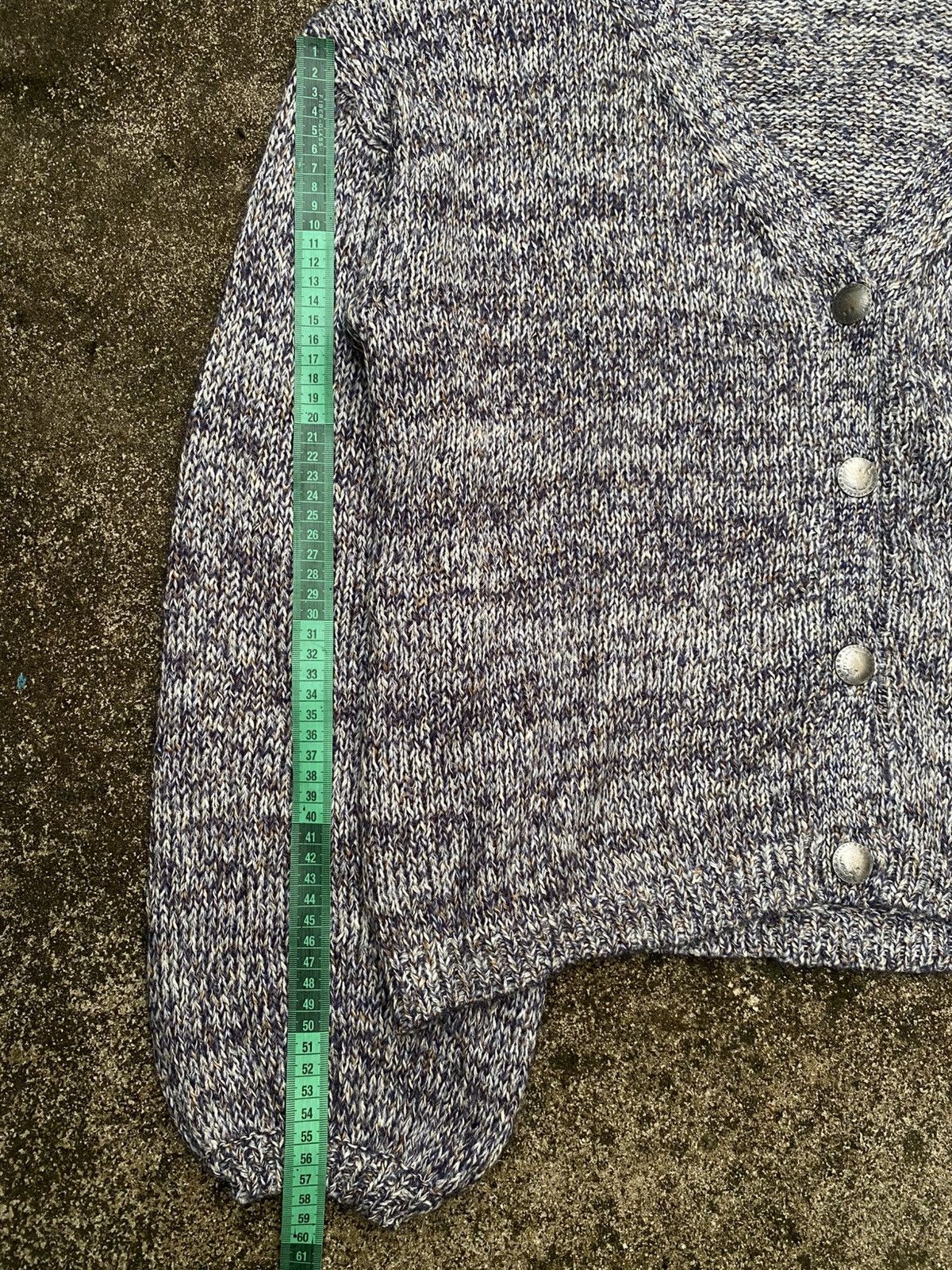 If Six Was Nine × Japanese Brand × Le Grande Bleu (L.G.B.) NATURAL VINTAGE G.O.A CARDIGAN Size ONE SIZE - 8 Thumbnail