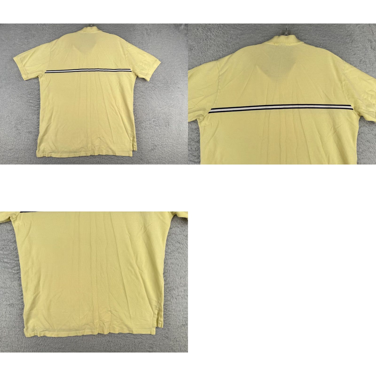 Ralph Lauren VINTAGE Ralph Lauren Polo Shirt Men XL Yellow 100% Cotton Read Size US XL / EU 56 / 4 - 9 Thumbnail