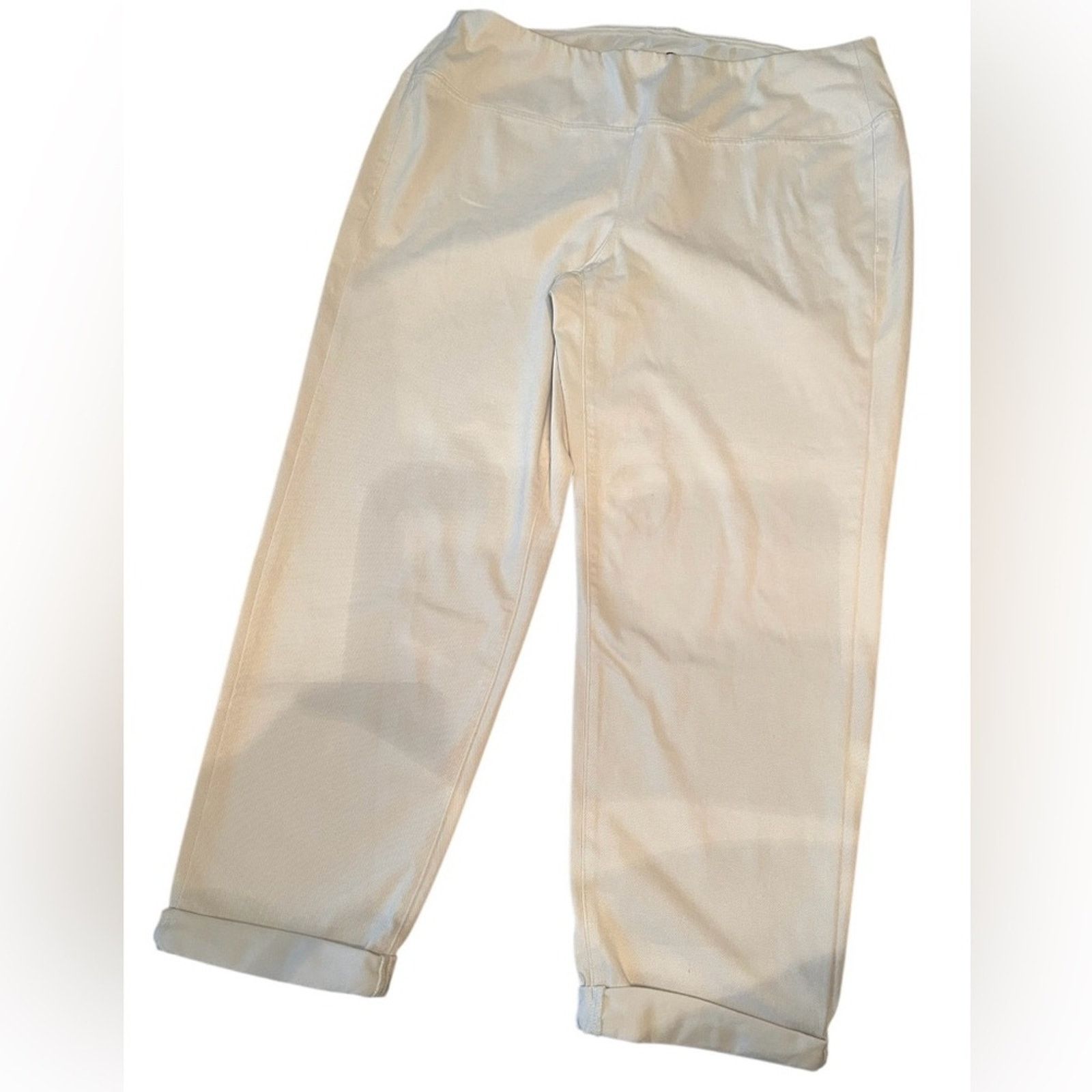 J. Jill Wearever cuffed hem straight leg Pants size 2X
