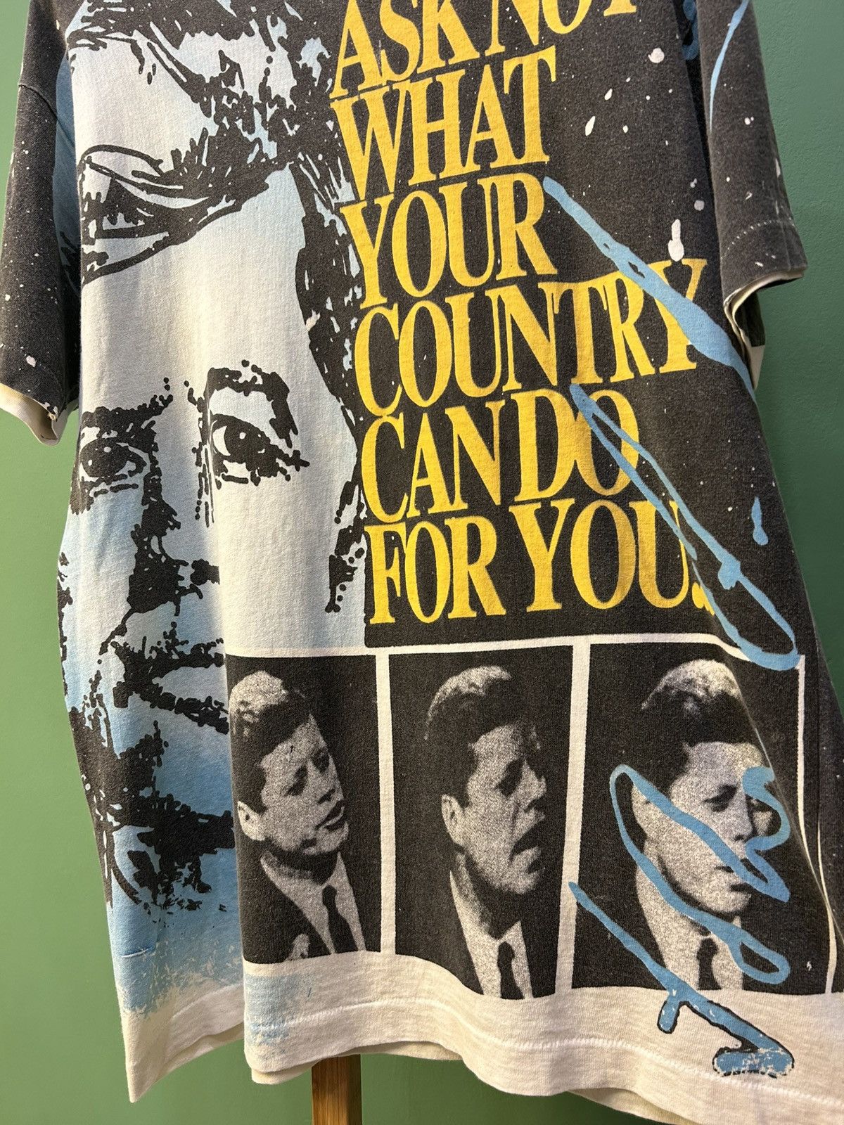 Vintage John F Kennedy President For Your Country Vintage Size US L / EU 52-54 / 3 - 3 Thumbnail